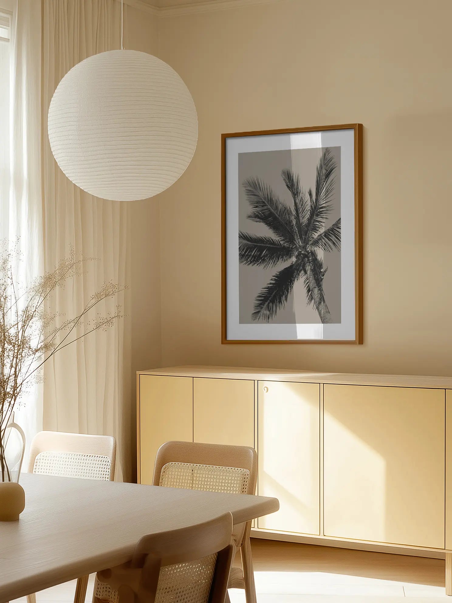 Black Palm Poster