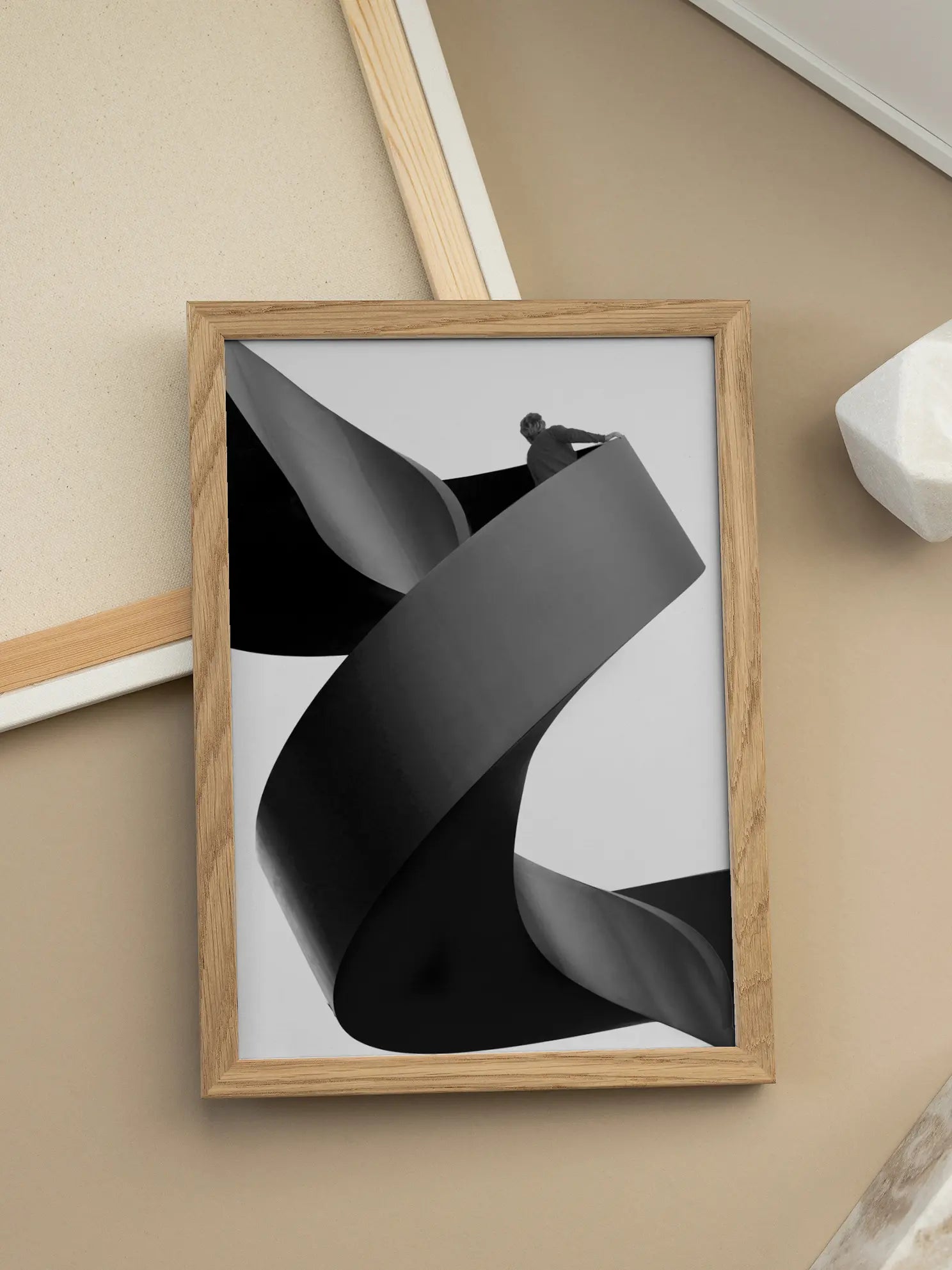Black Spiral Poster