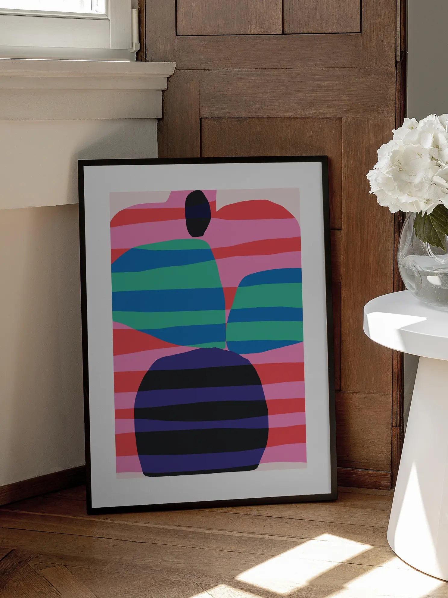 Block Stripes Poster