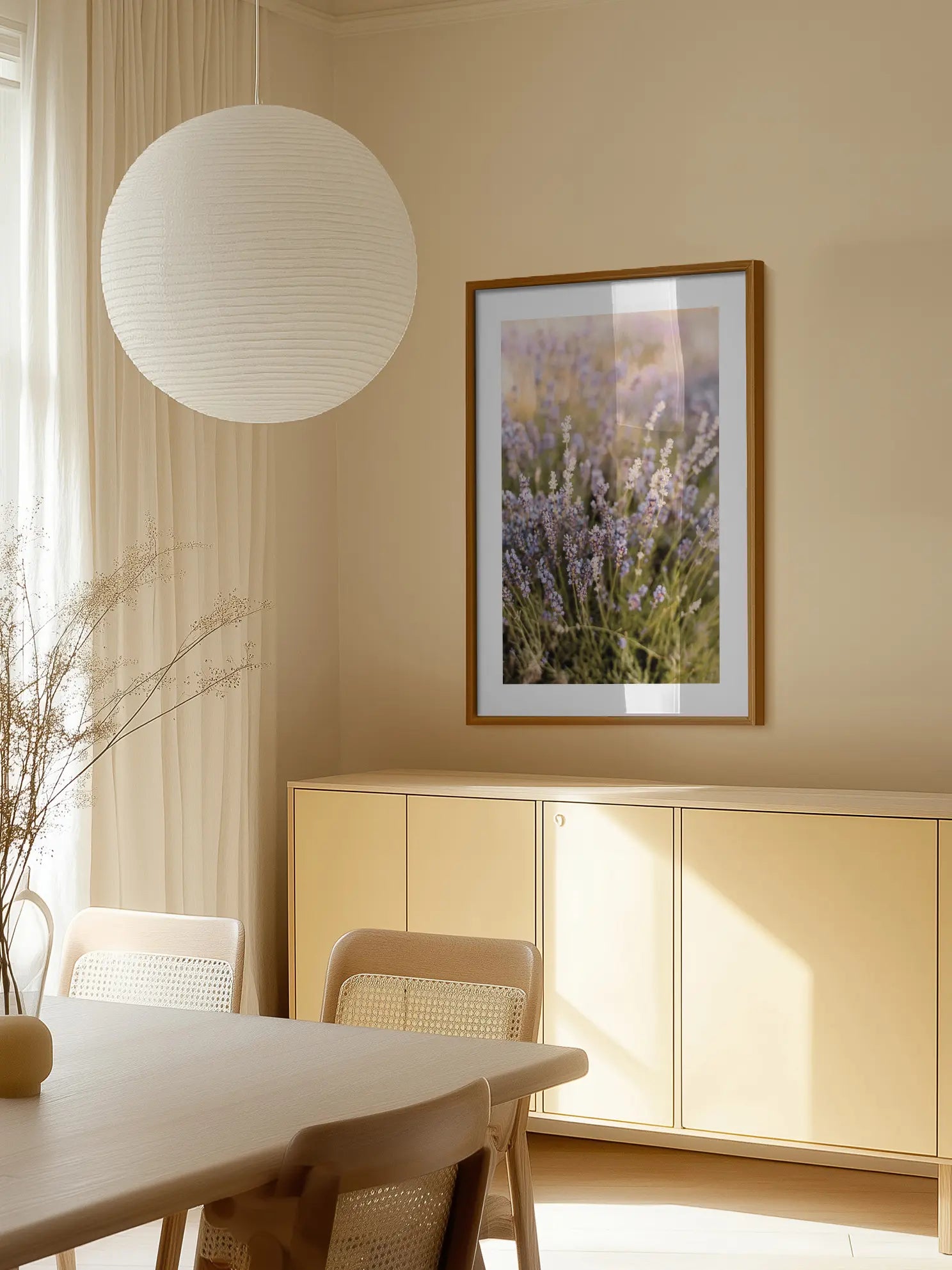 Blooming Lavender Poster