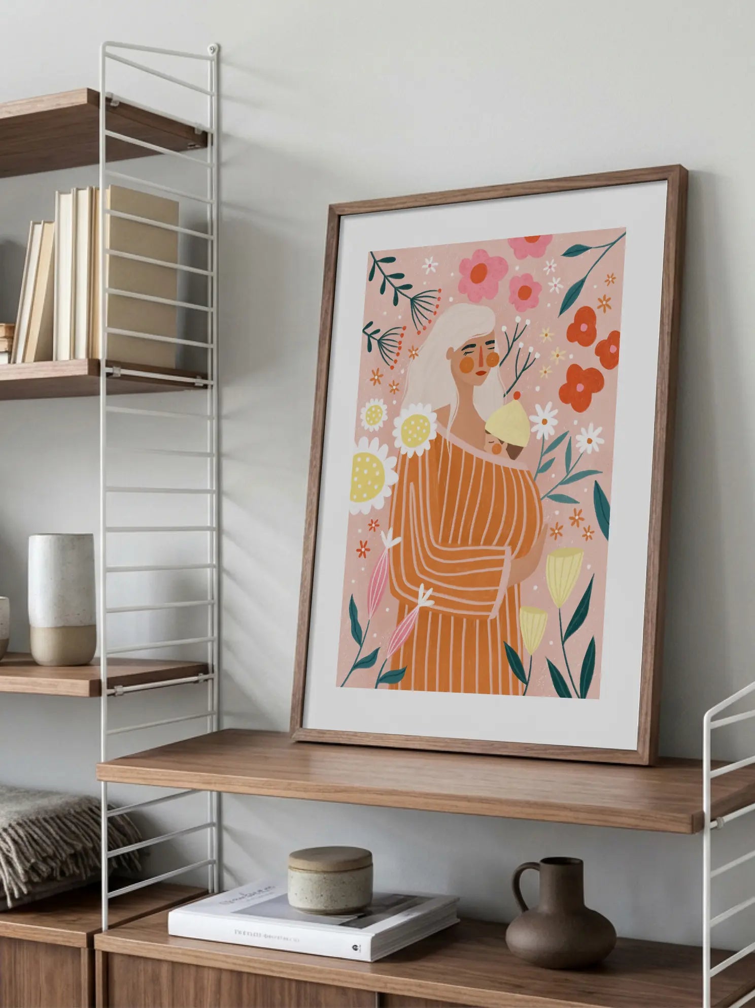 Blossom Embrace Poster