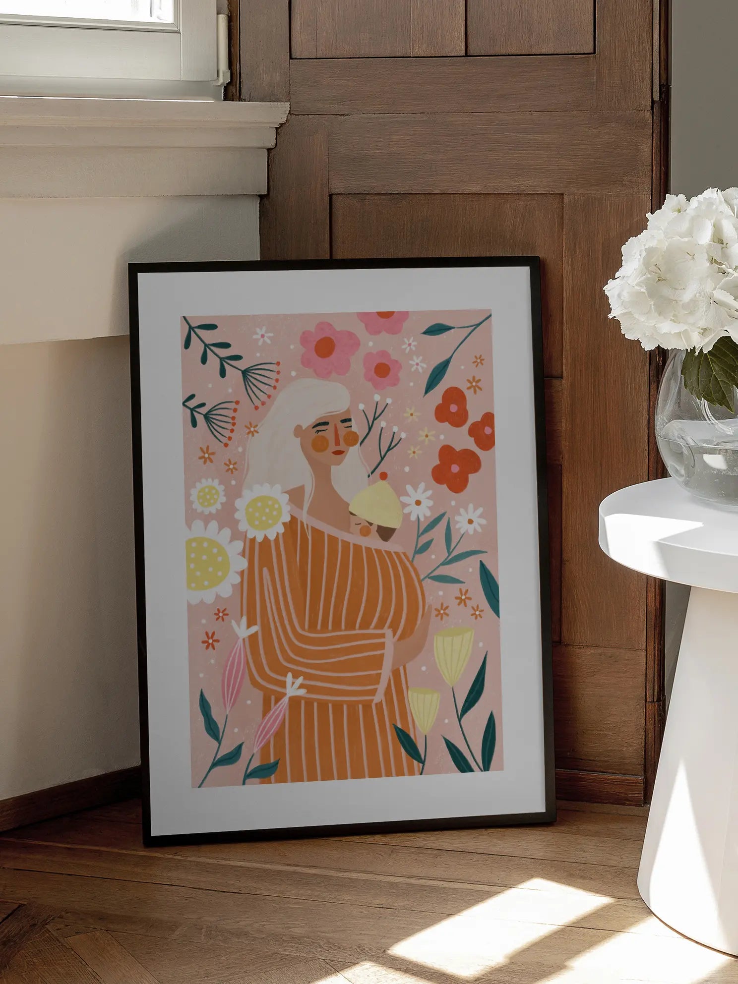 Blossom Embrace Poster