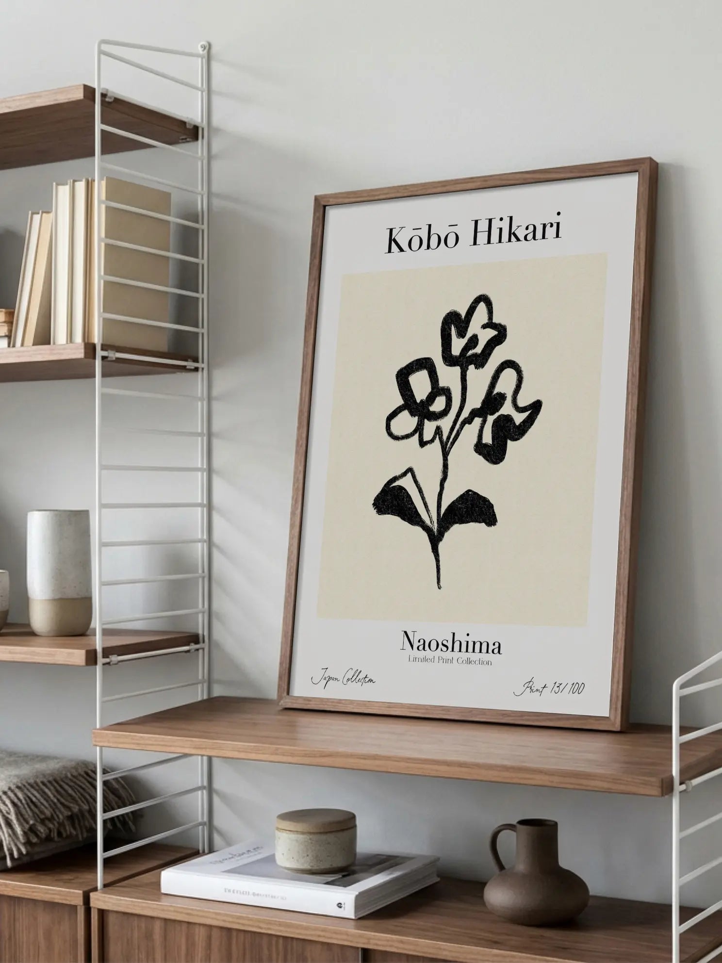 Blossom Silhouette Poster