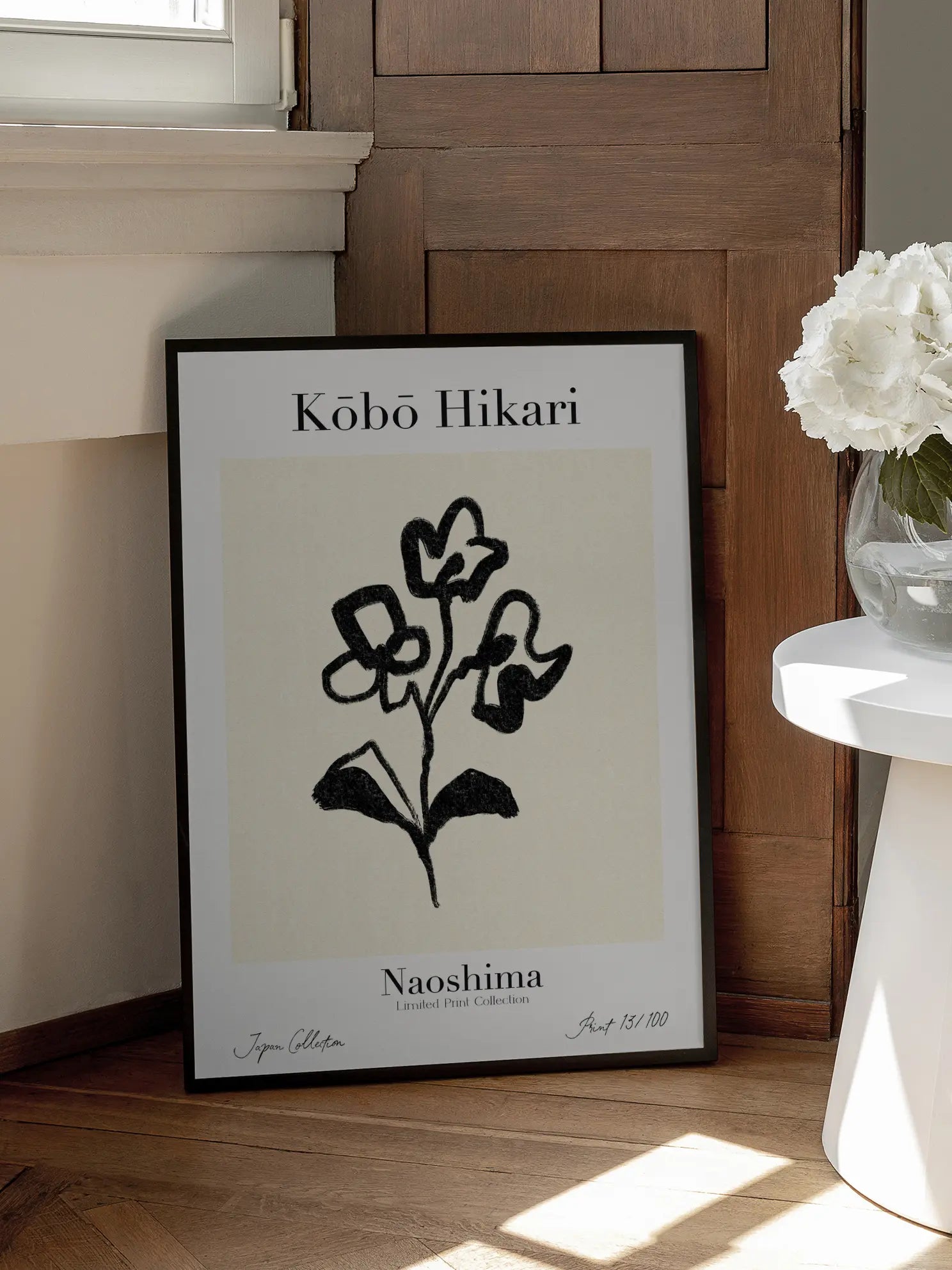 Blossom Silhouette Poster