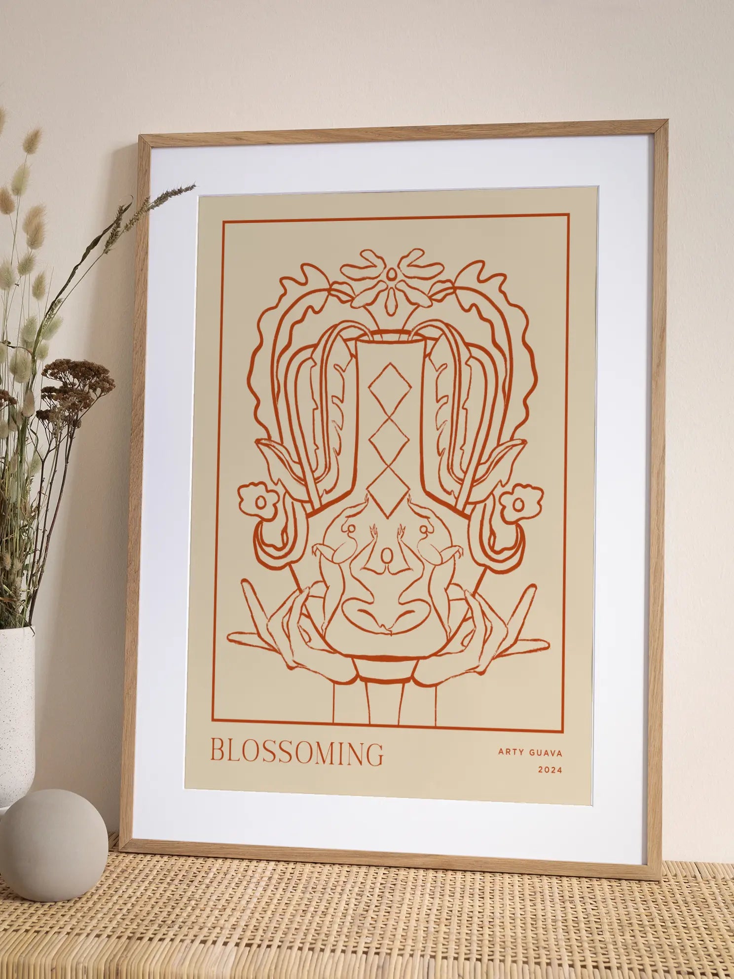 Blossoming Poster