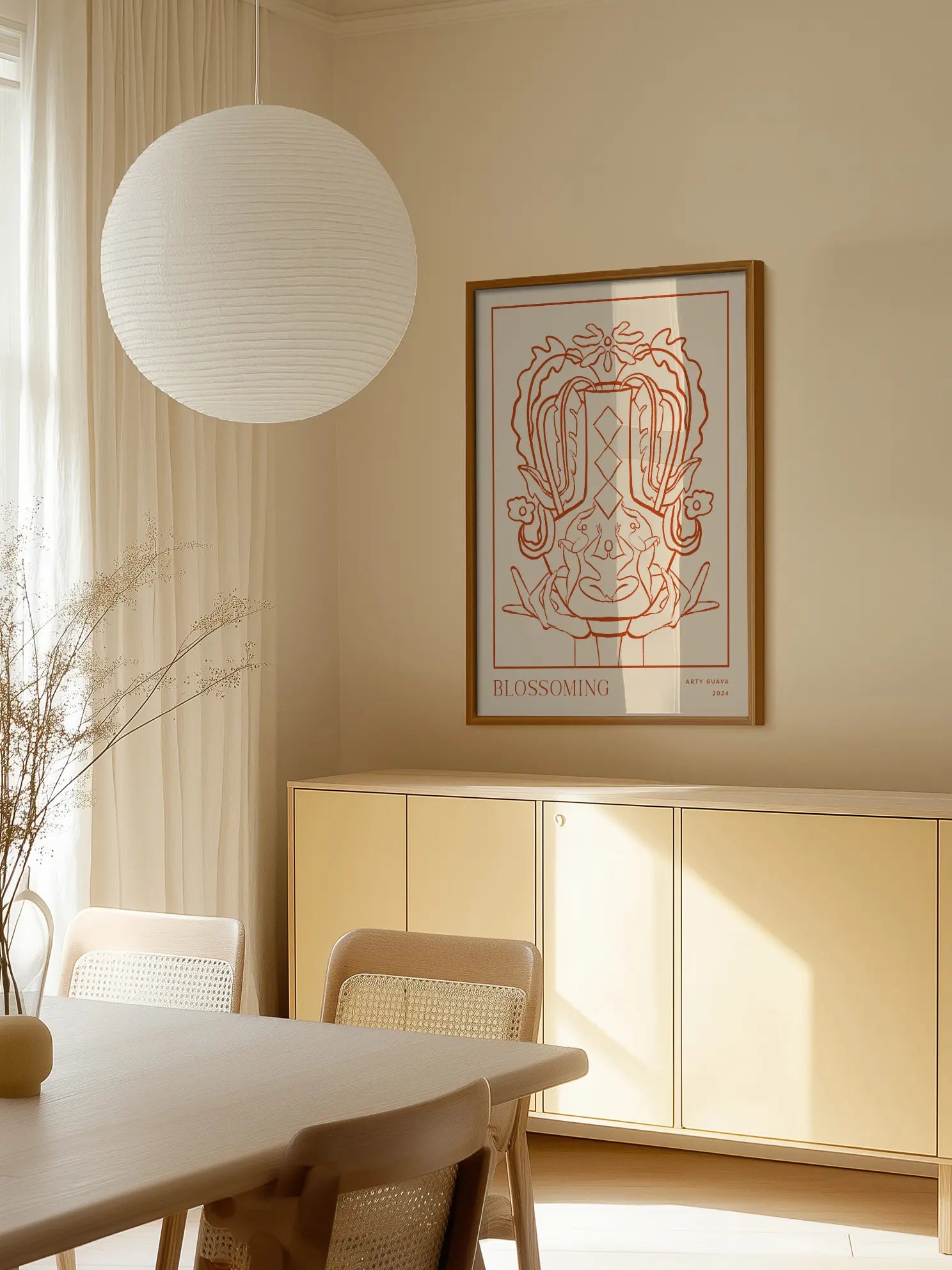 Blossoming Poster