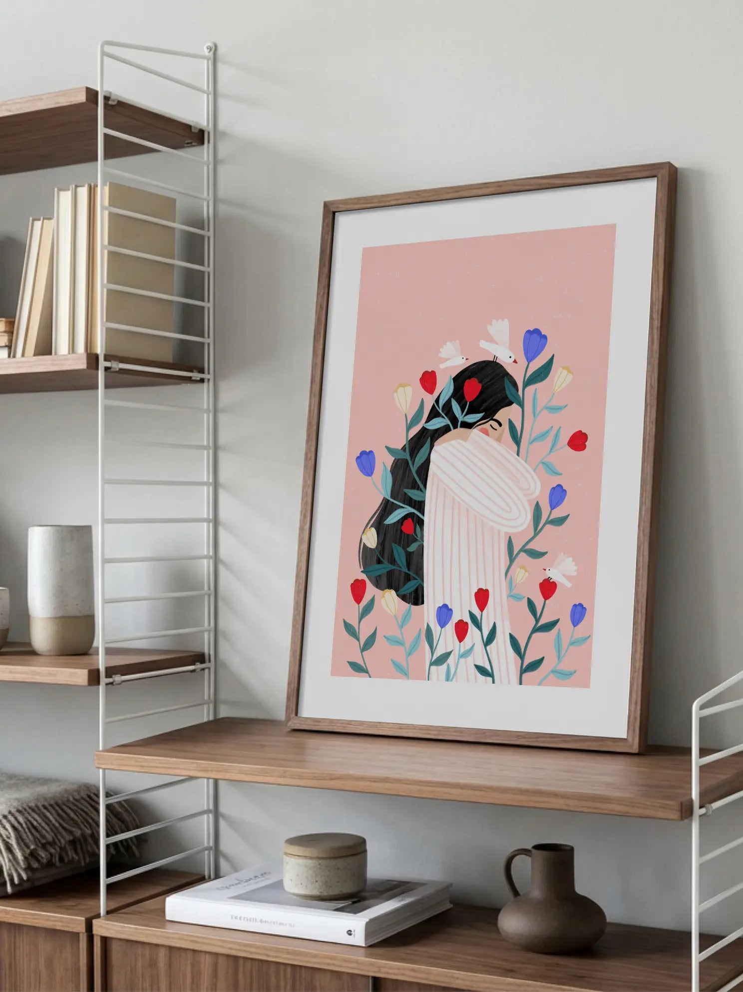 Blossoms and Serenity Poster