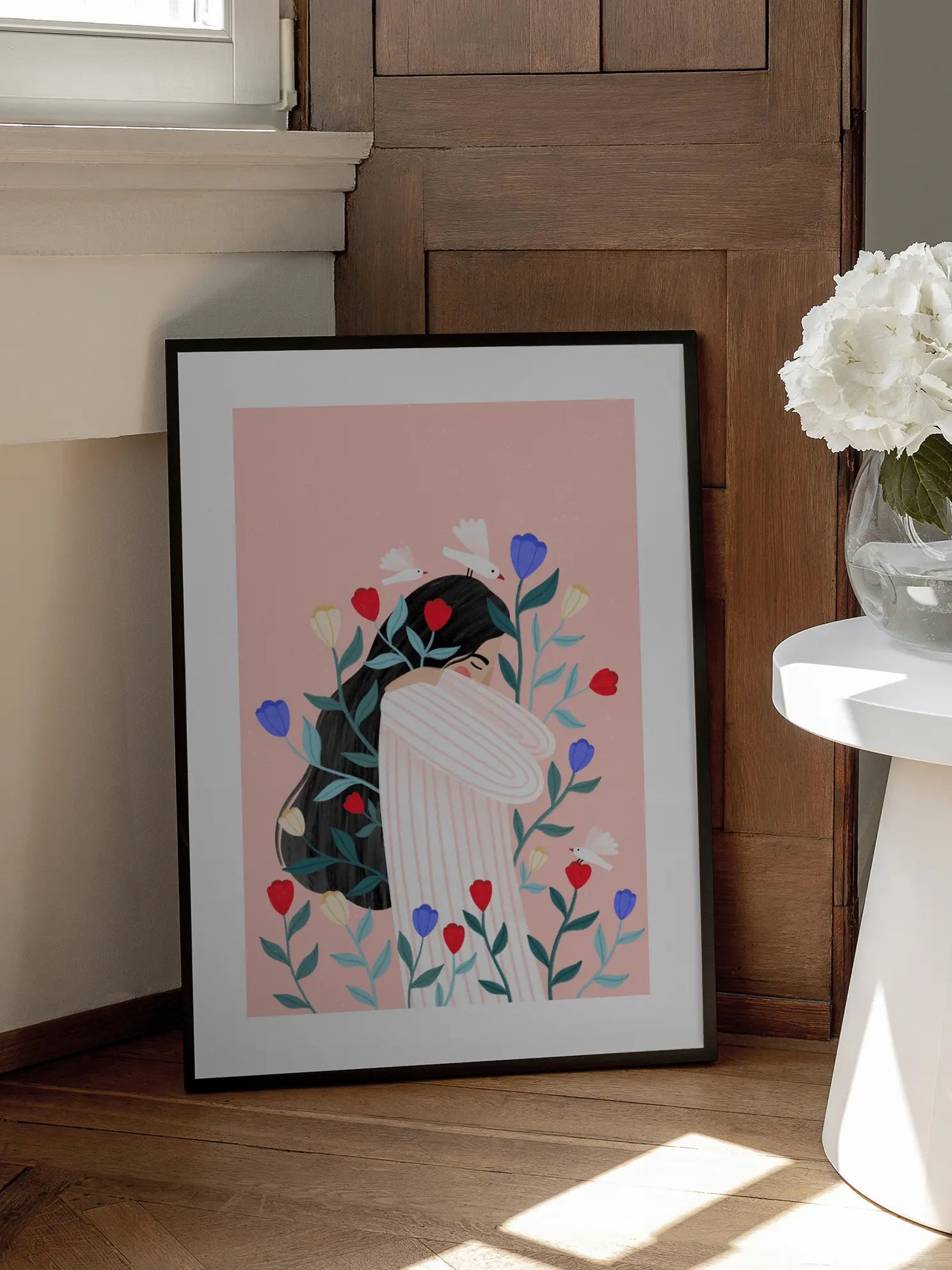 Blossoms and Serenity Poster