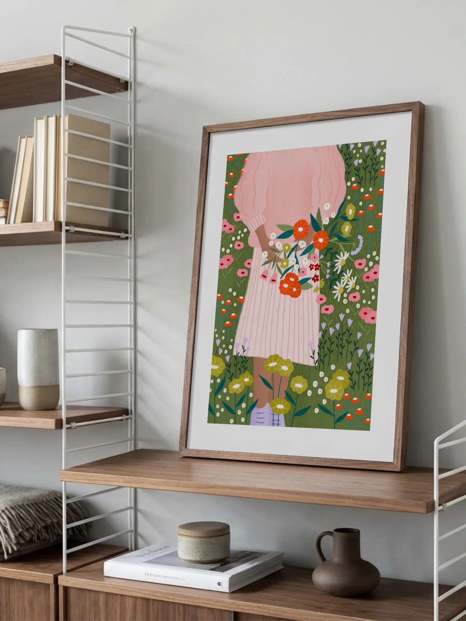 Blossoms in Hand Poster