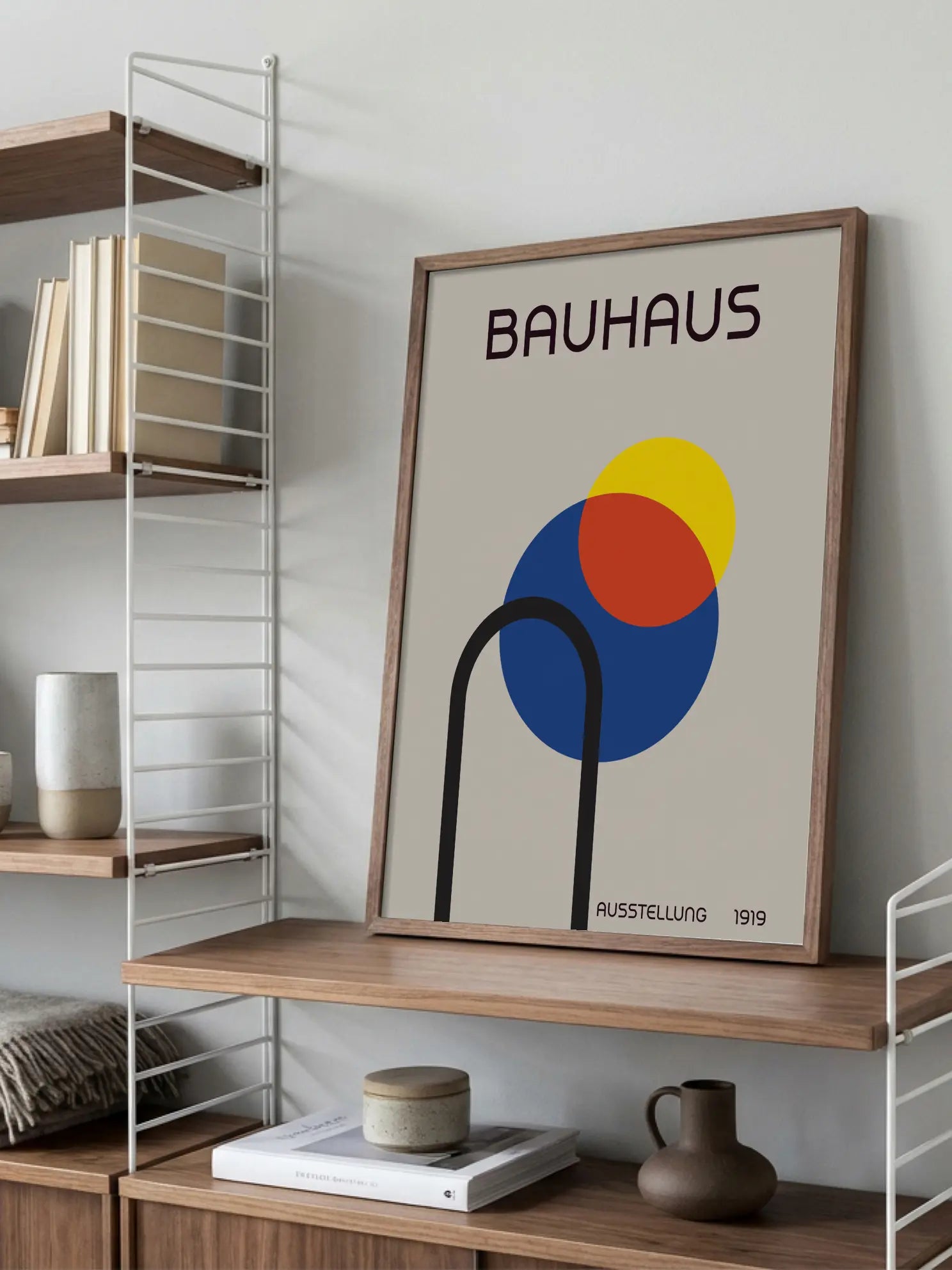 Blue — Bauhaus 1919 Poster