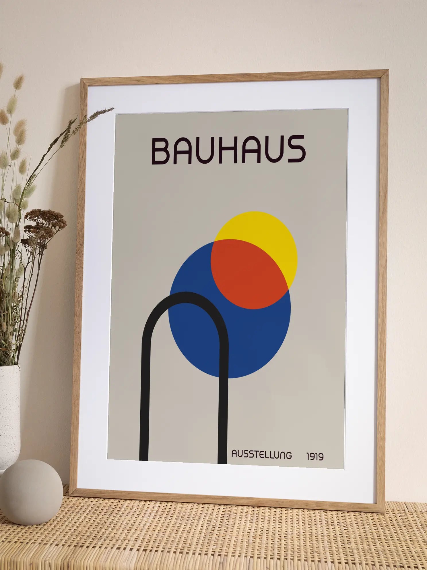 Blue — Bauhaus 1919 Poster