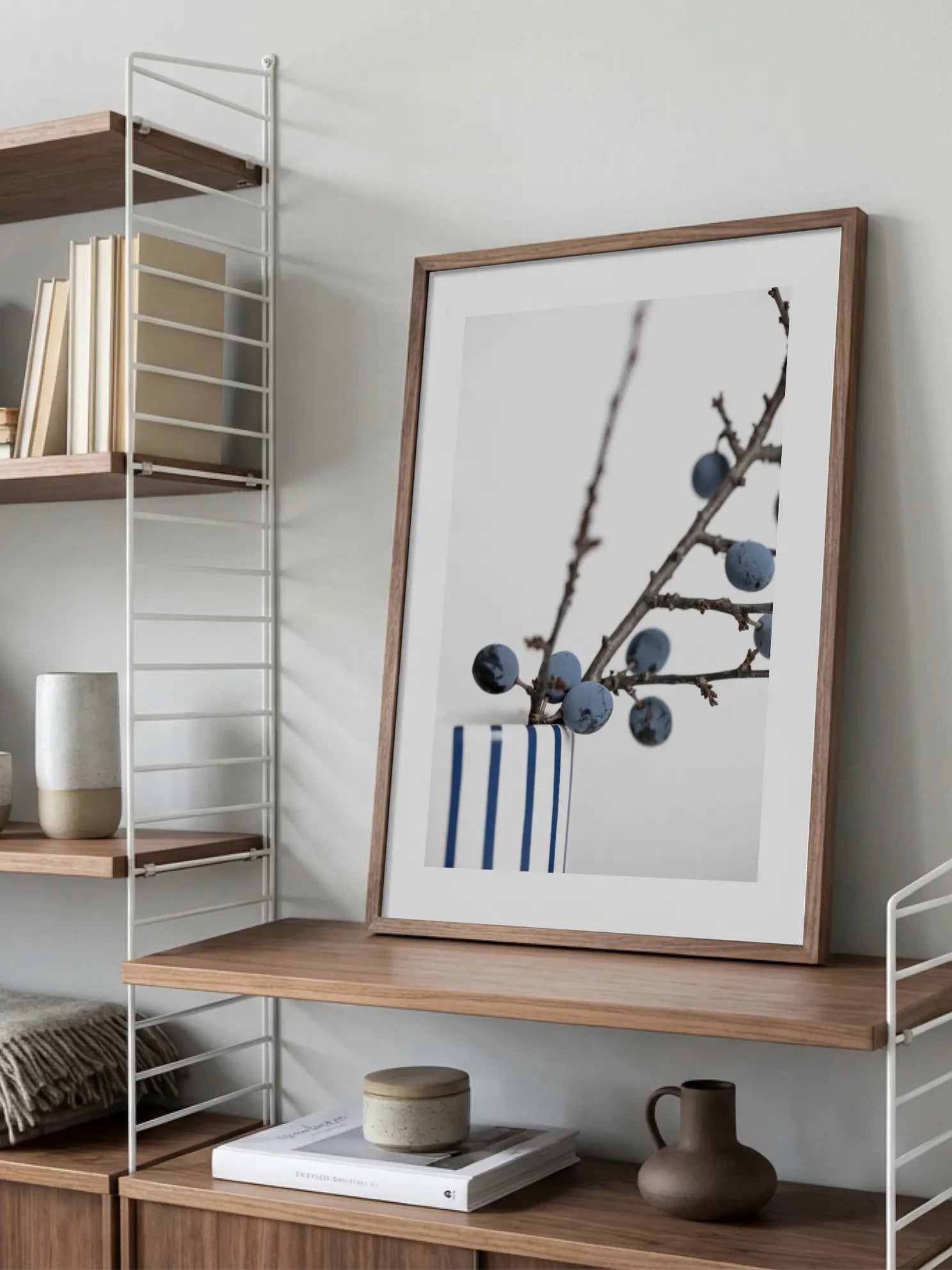 Blue Berries Poster