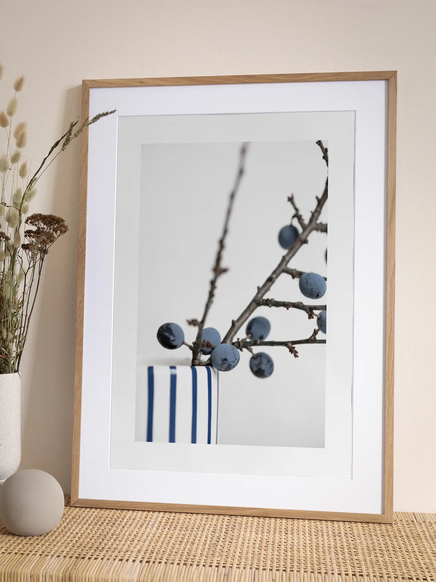 Blue Berries Poster