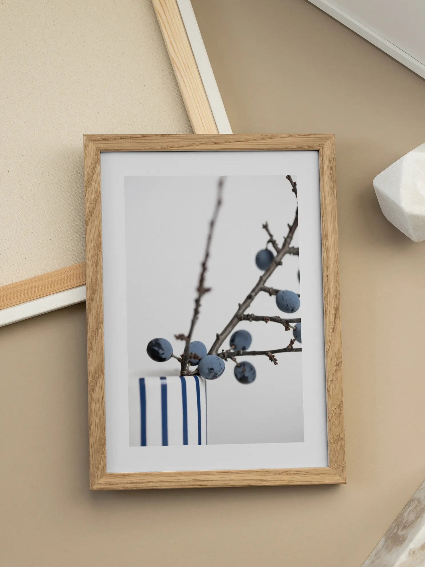 Blue Berries Poster