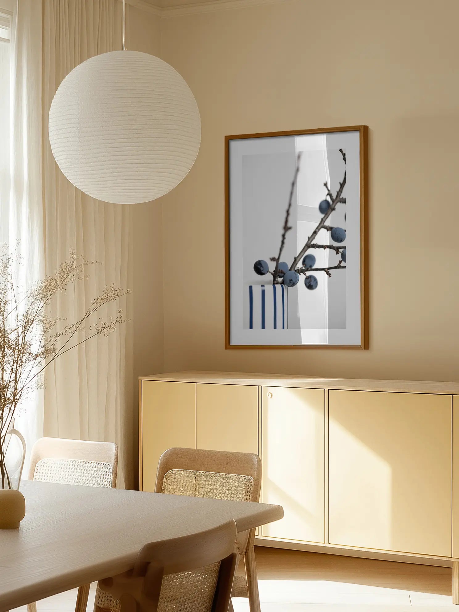Blue Berries Poster