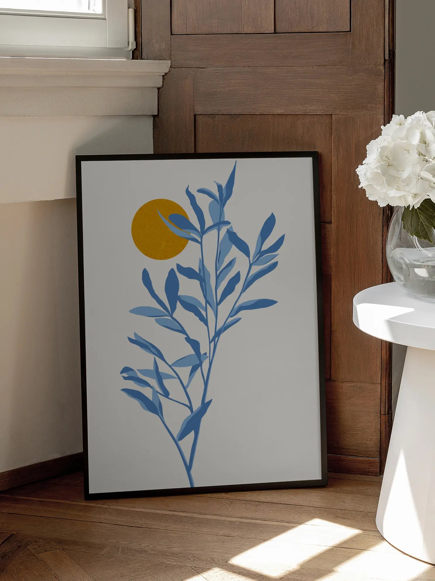 Blue Branch Poster