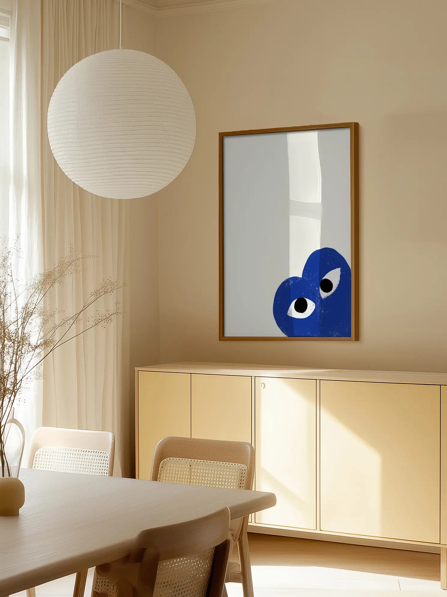 Blue Heart No1 Poster