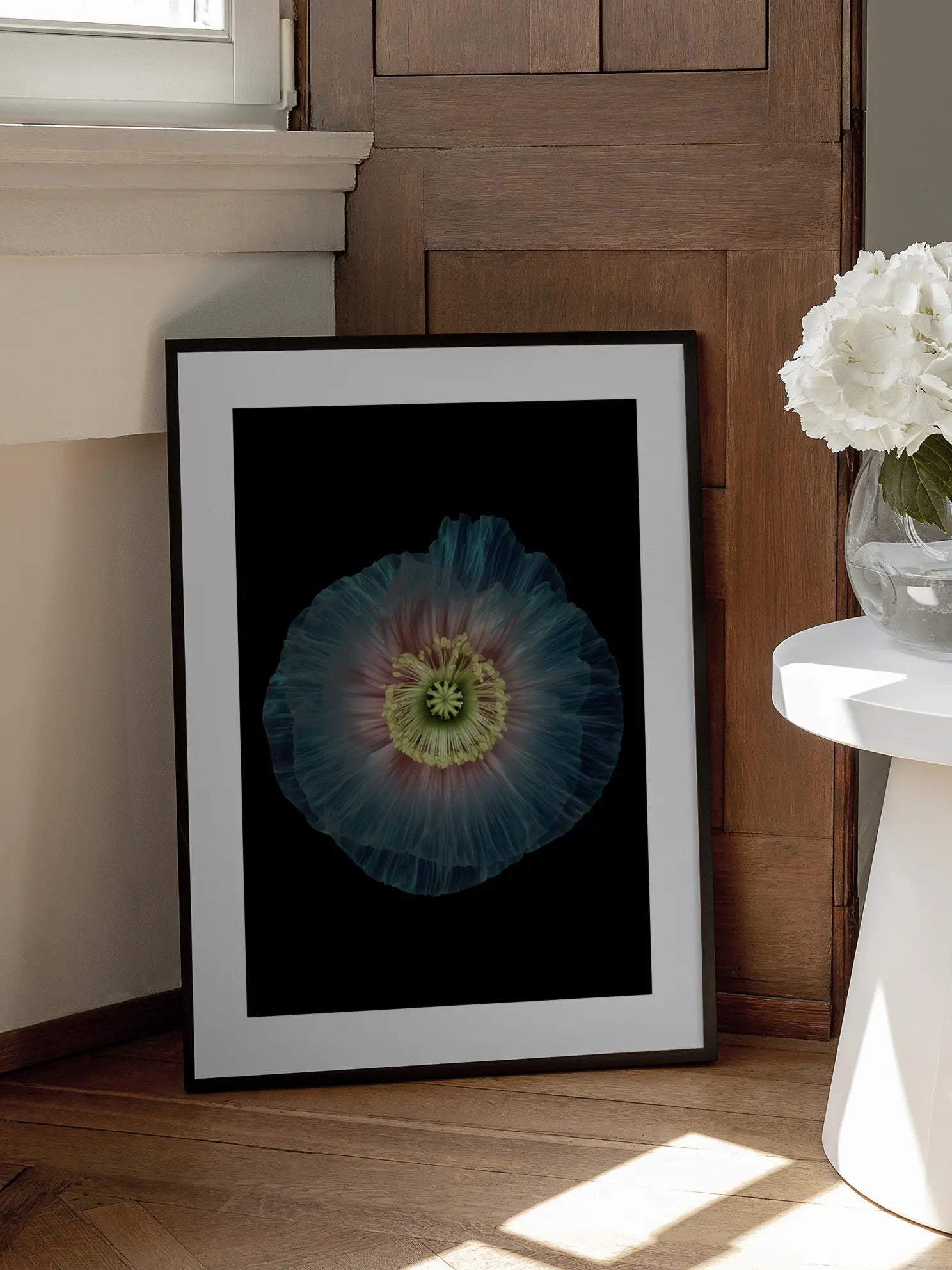 Blue Poppy Poster