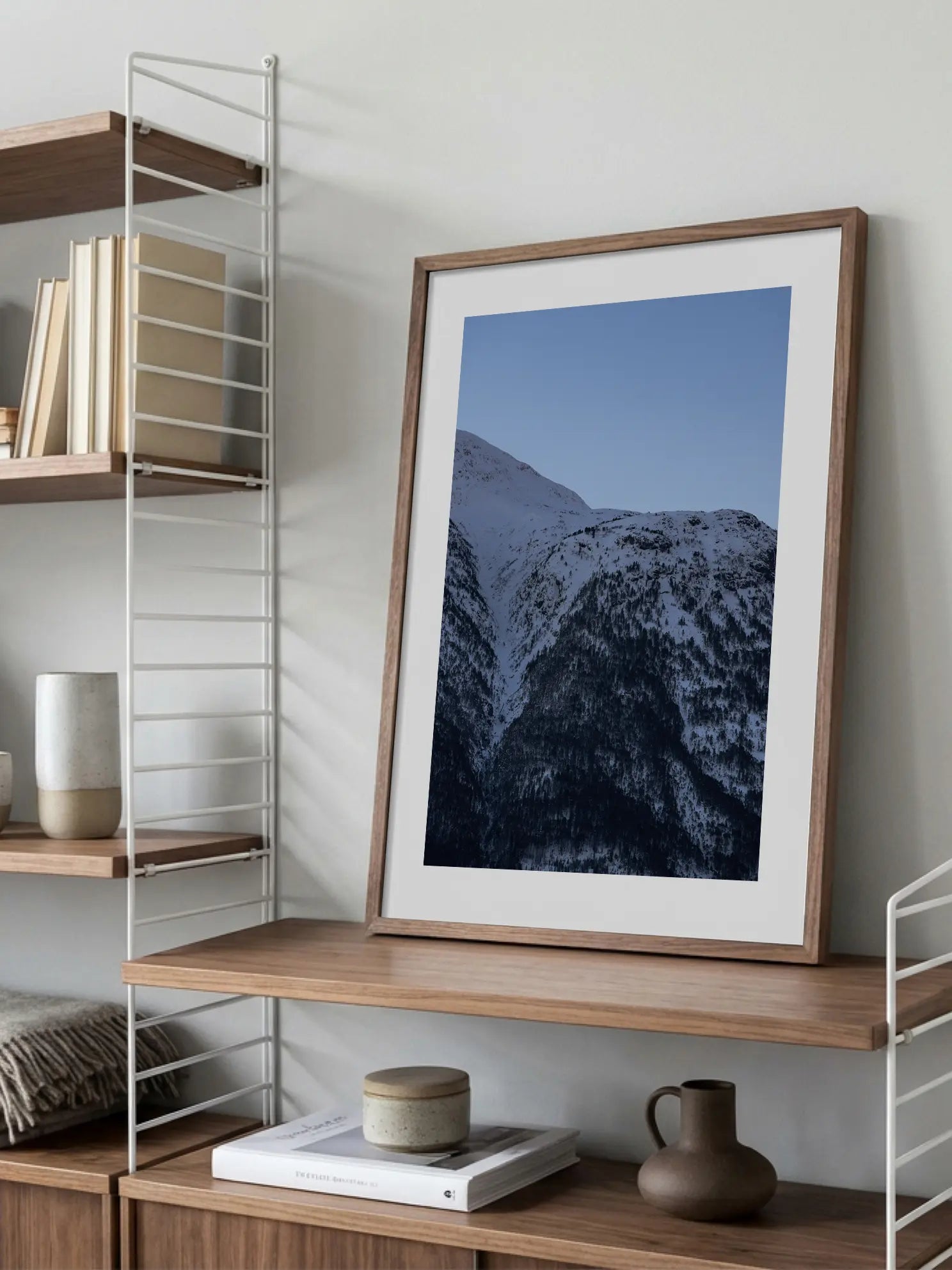 Blue Sky Mountain No1 Poster