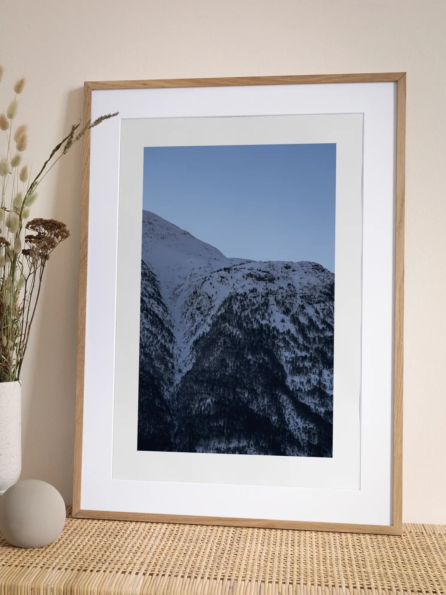 Blue Sky Mountain No1 Poster