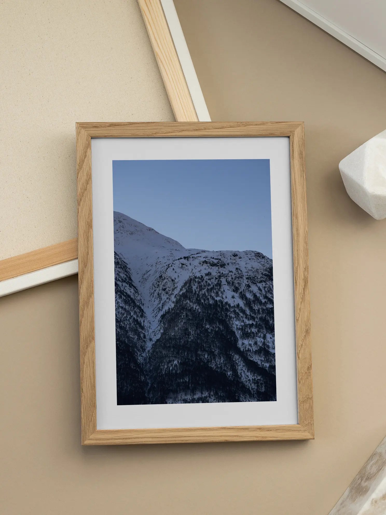 Blue Sky Mountain No1 Poster