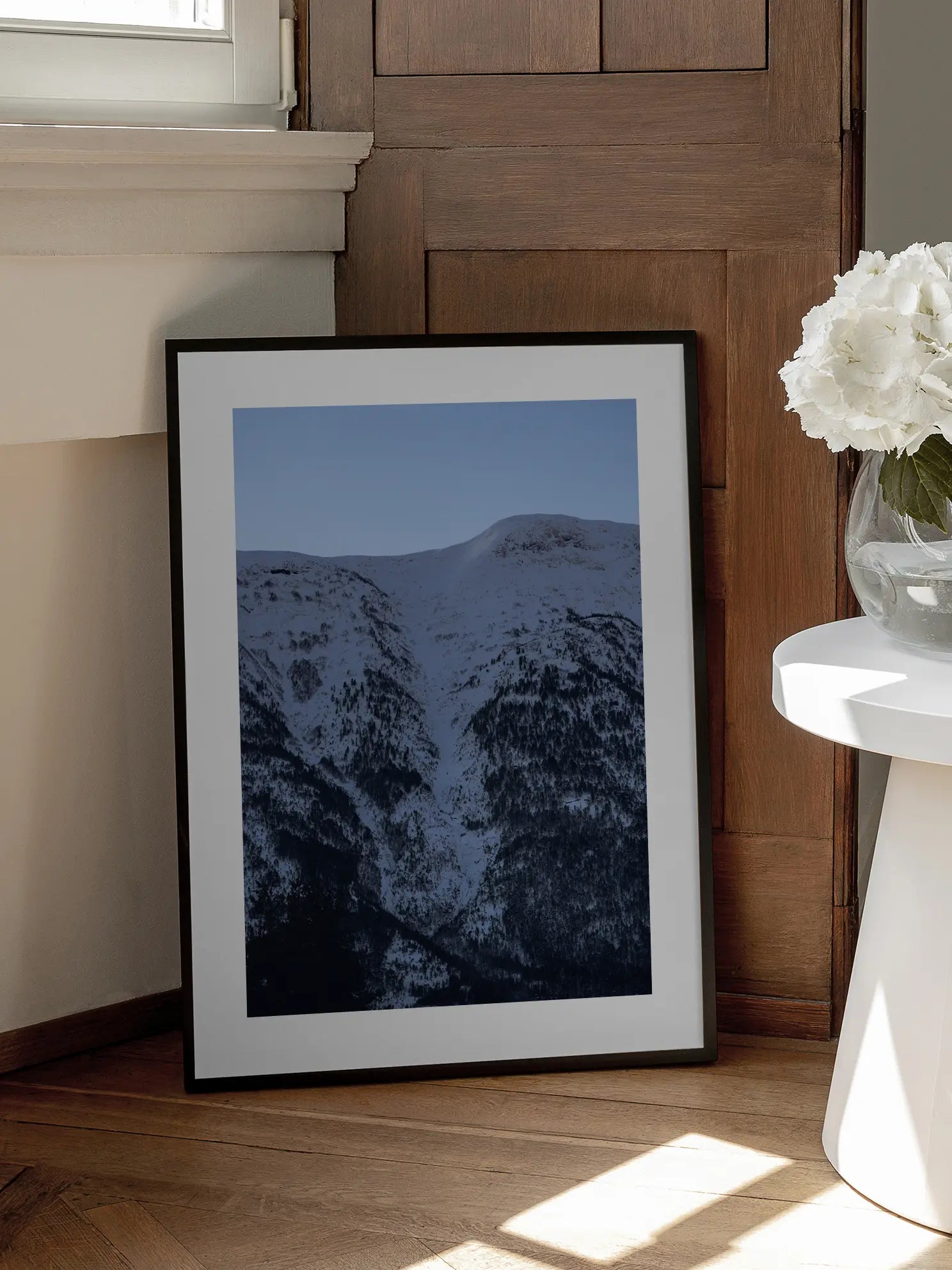 Blue Sky Mountain No2 Poster