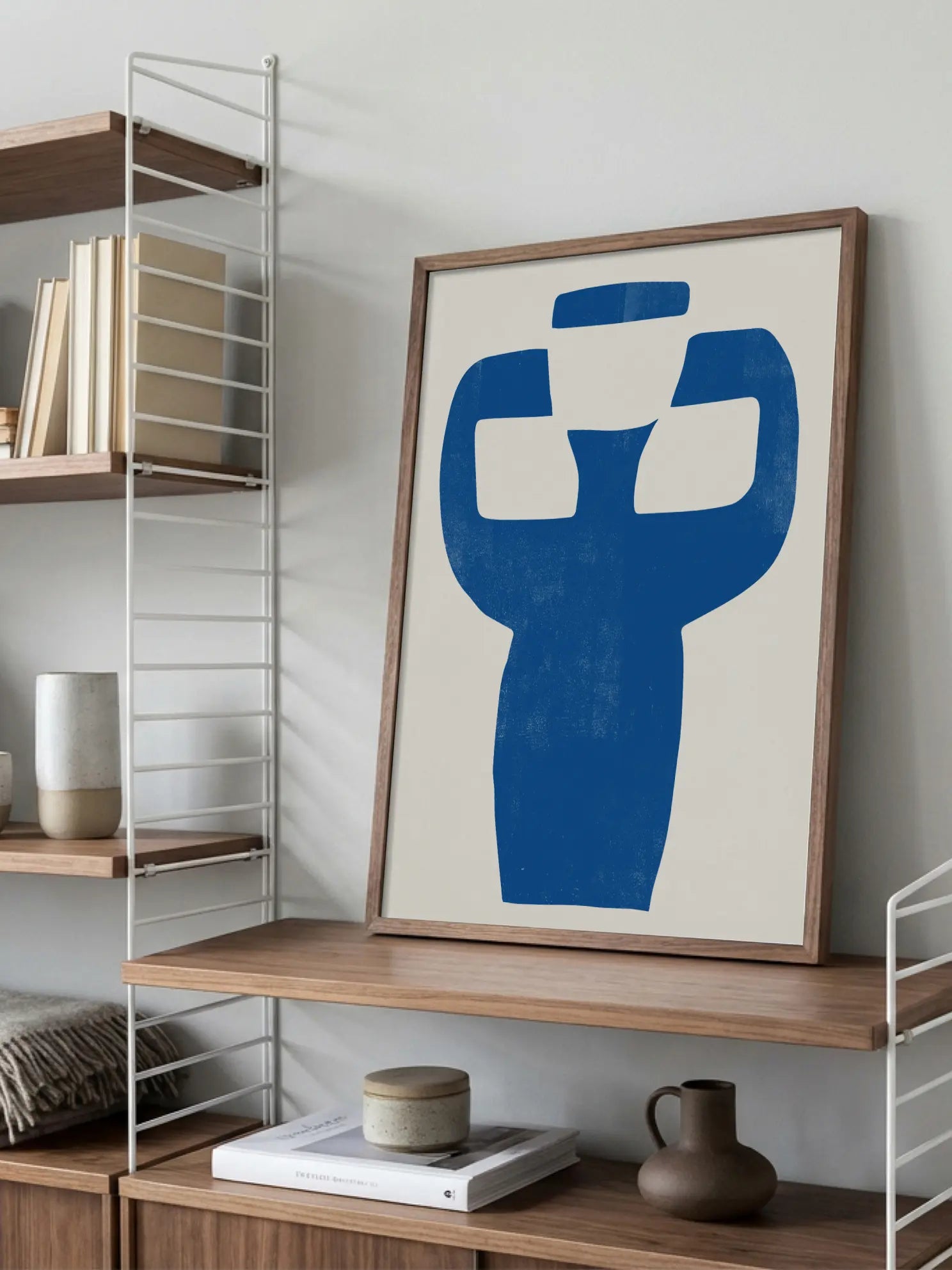 Blue Vase Poster