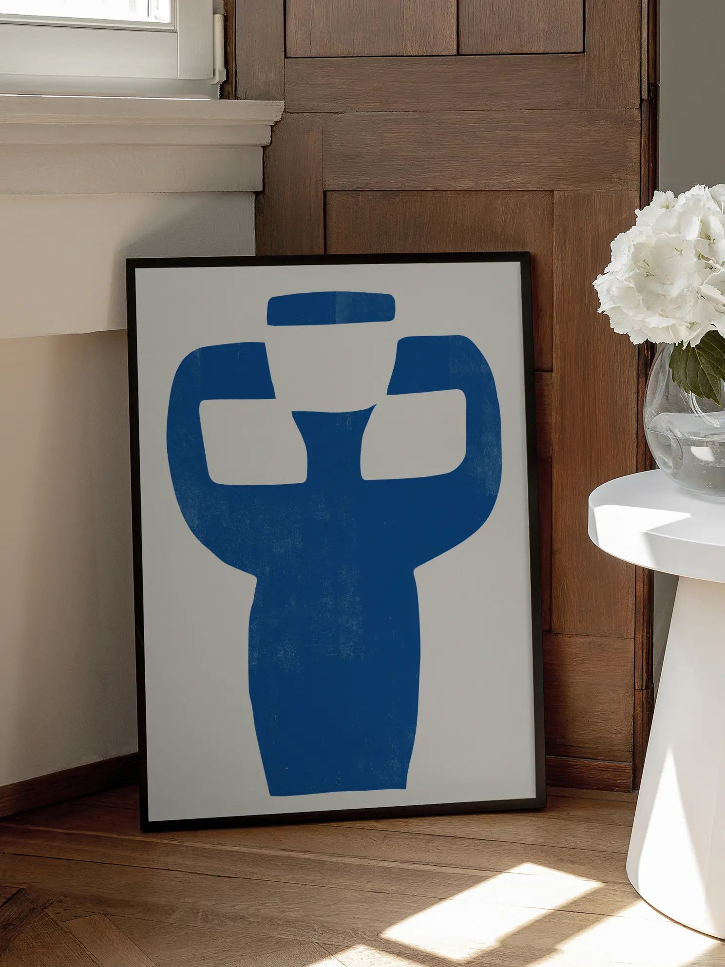 Blue Vase Poster