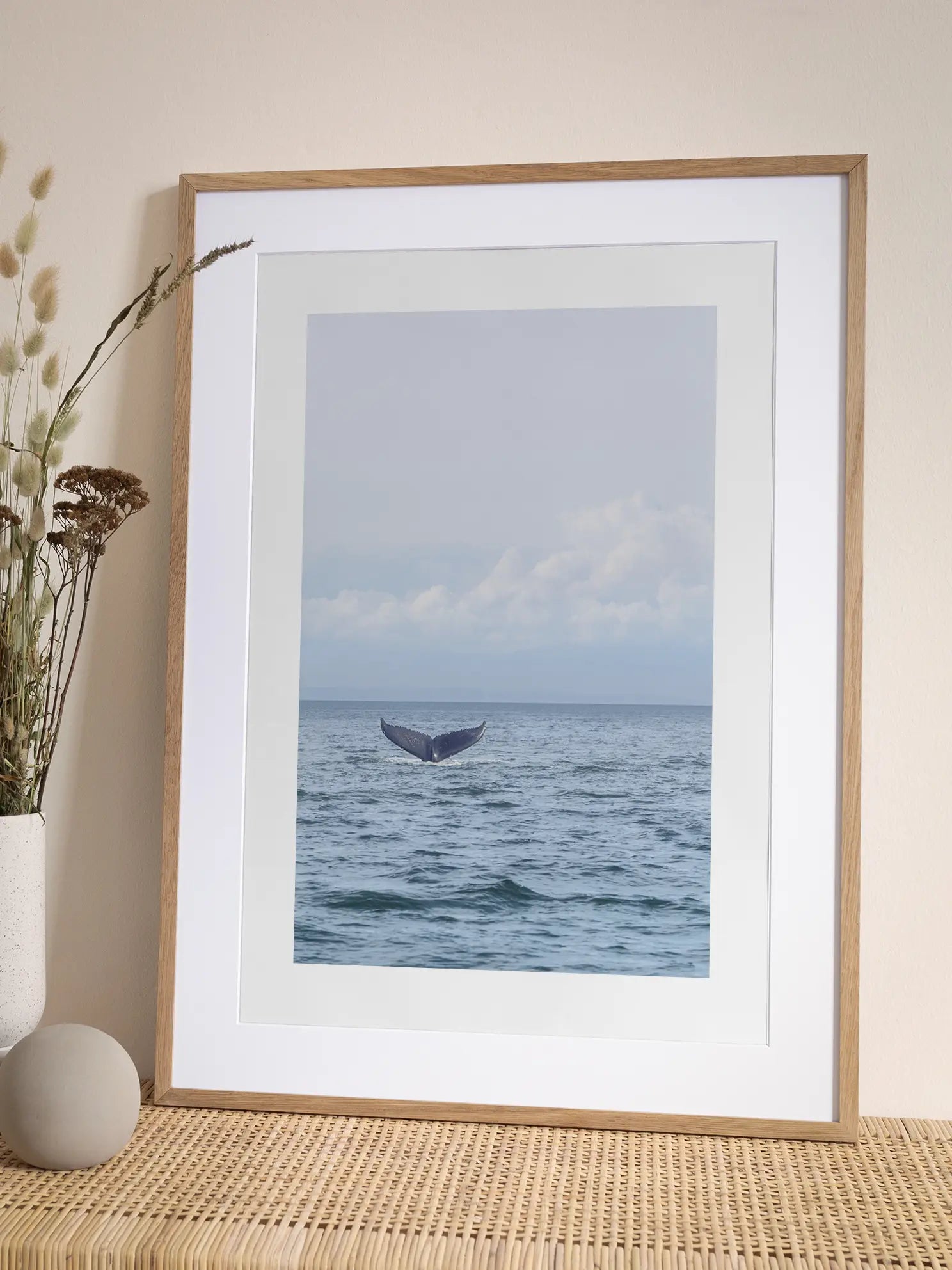 Blue Whale in Daylight Poster