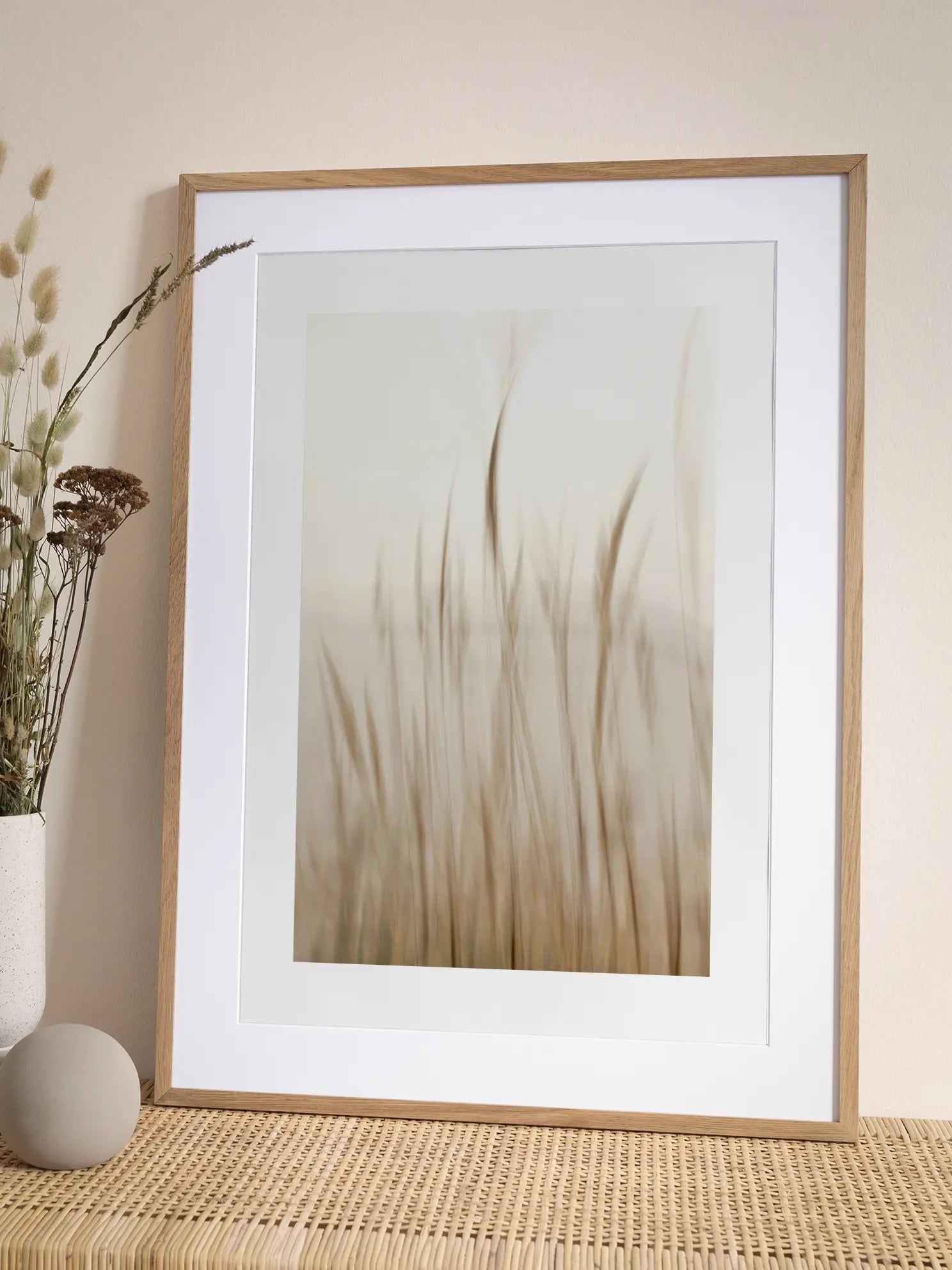 Blurred Grass Poster
