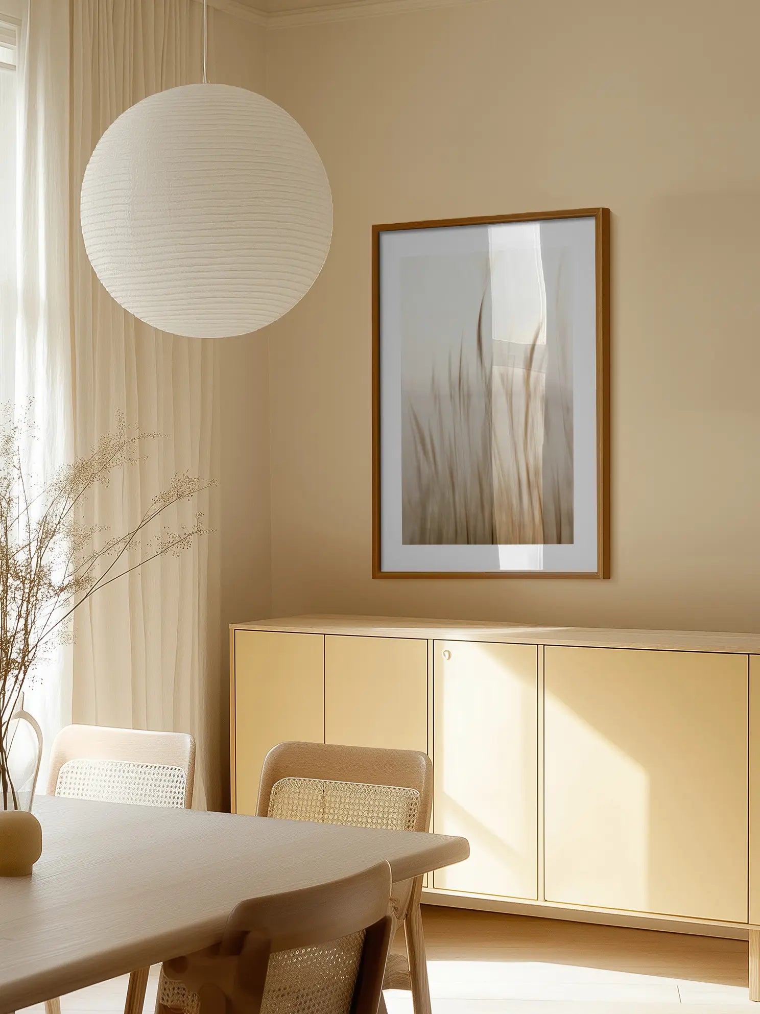 Blurred Grass Poster