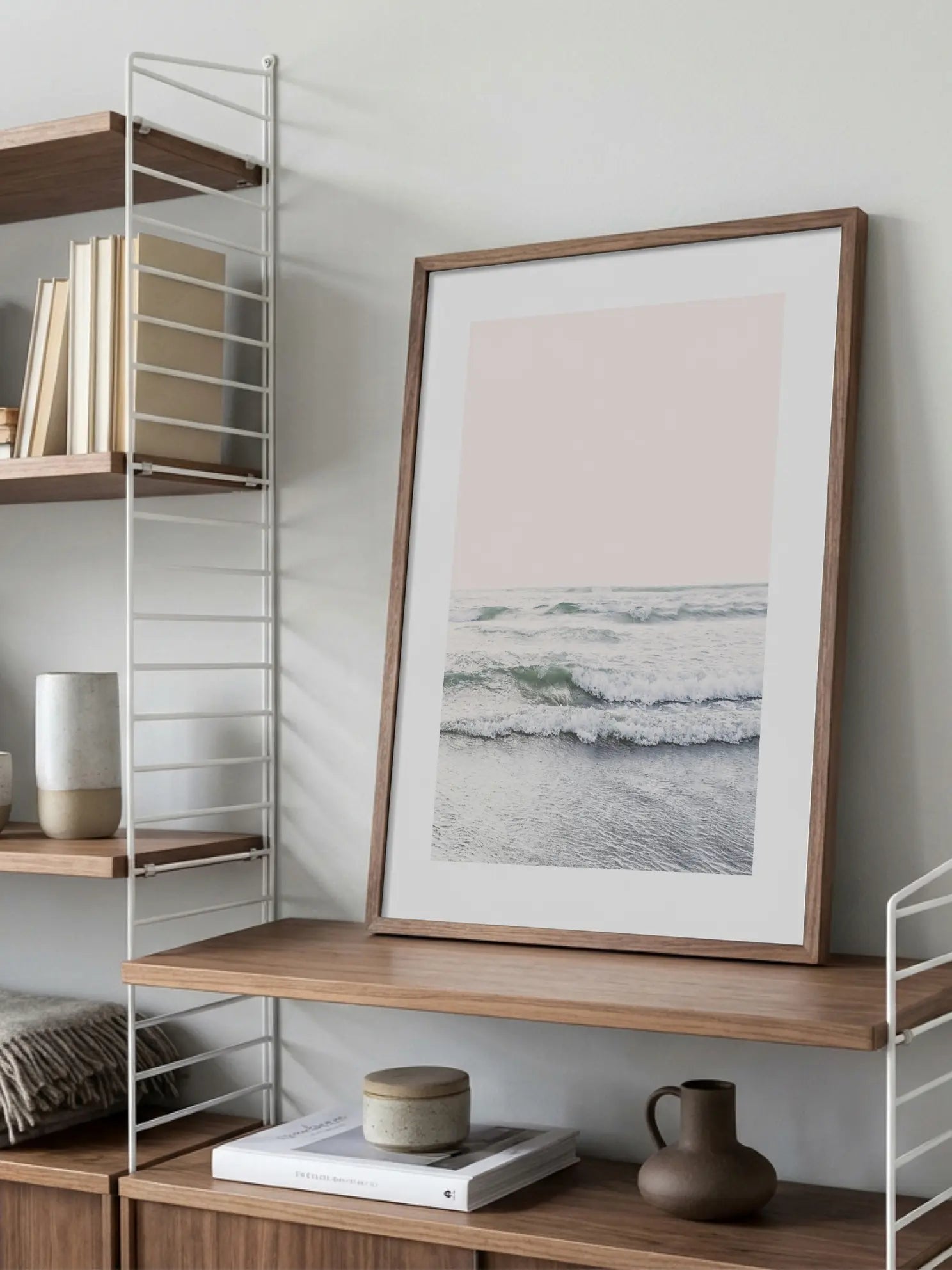 Blush Ocean Poster