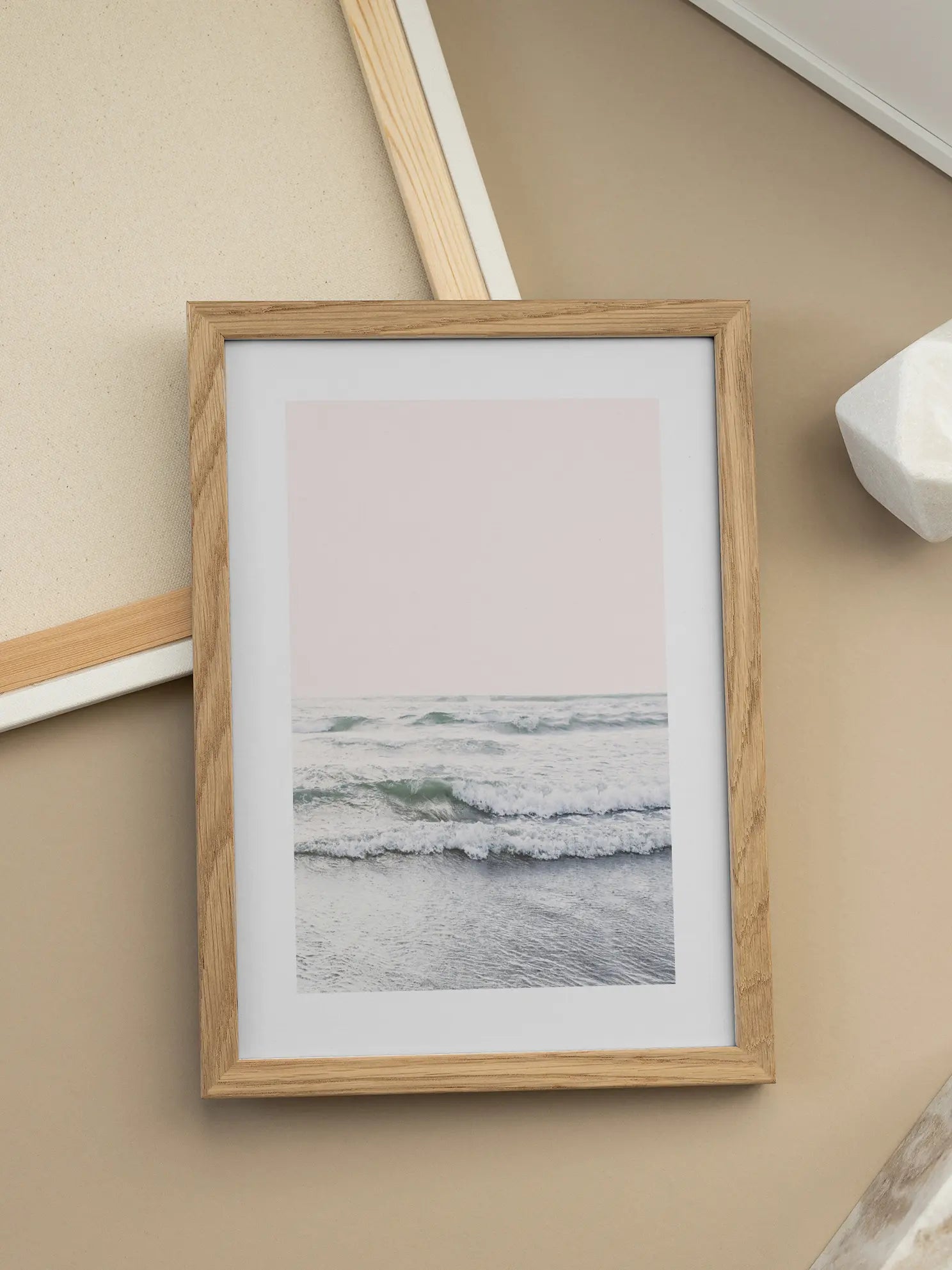 Blush Ocean Poster