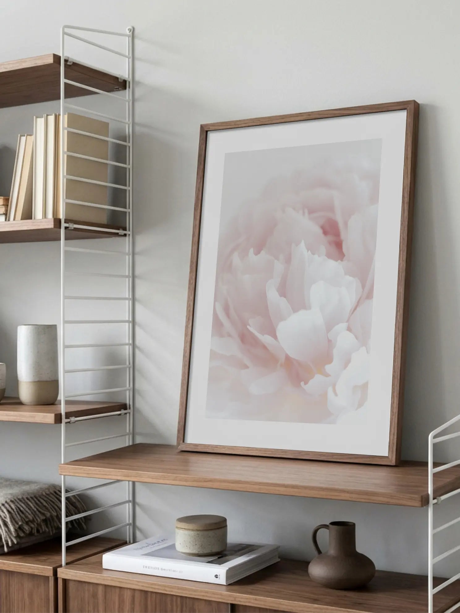 Blush Peony Poster