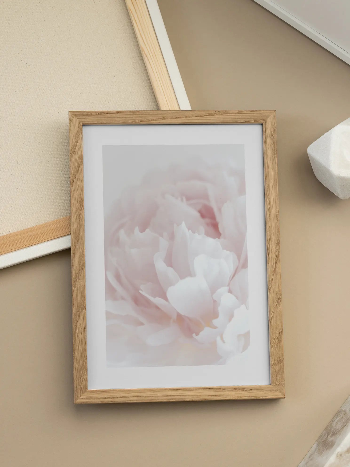 Blush Peony Poster