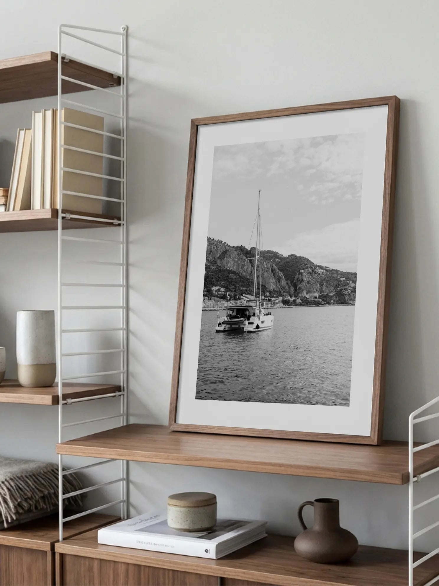 Boat on Water Poster