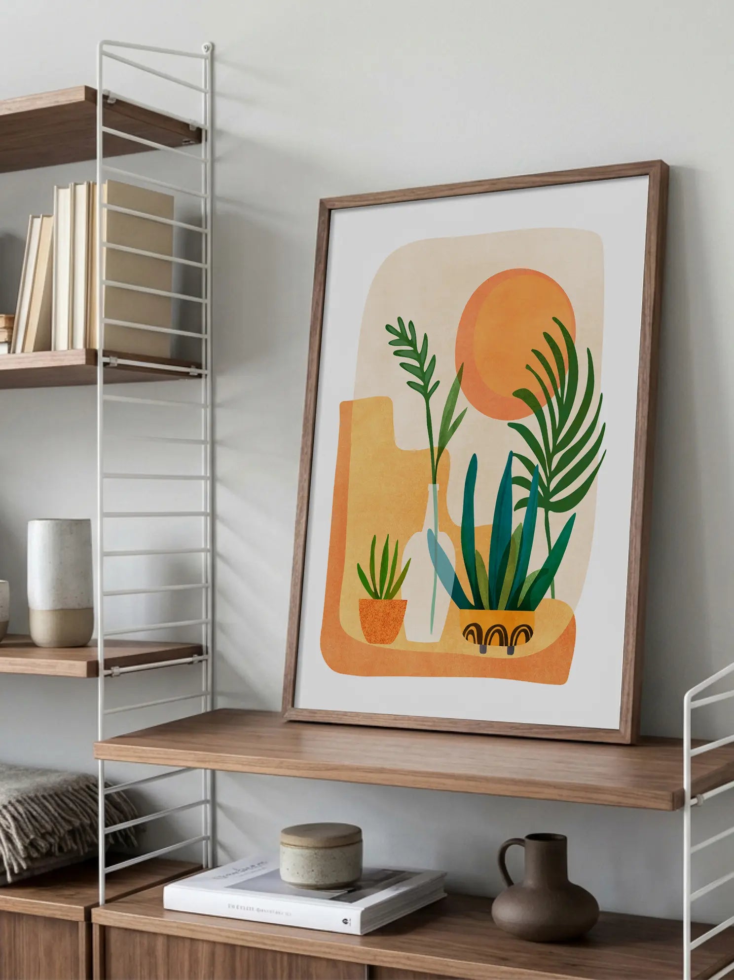 Bohemian Plants Poster