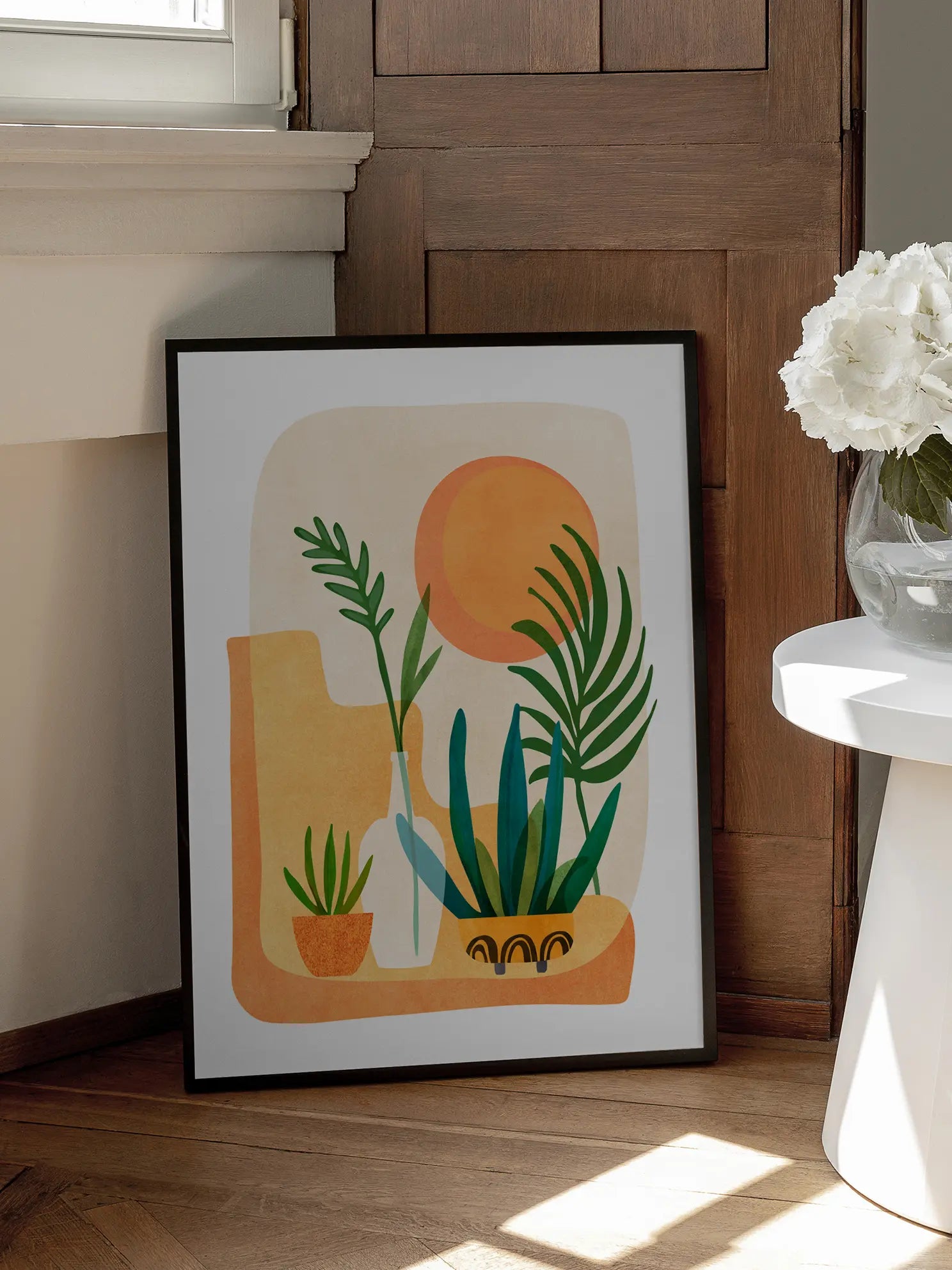 Bohemian Plants Poster
