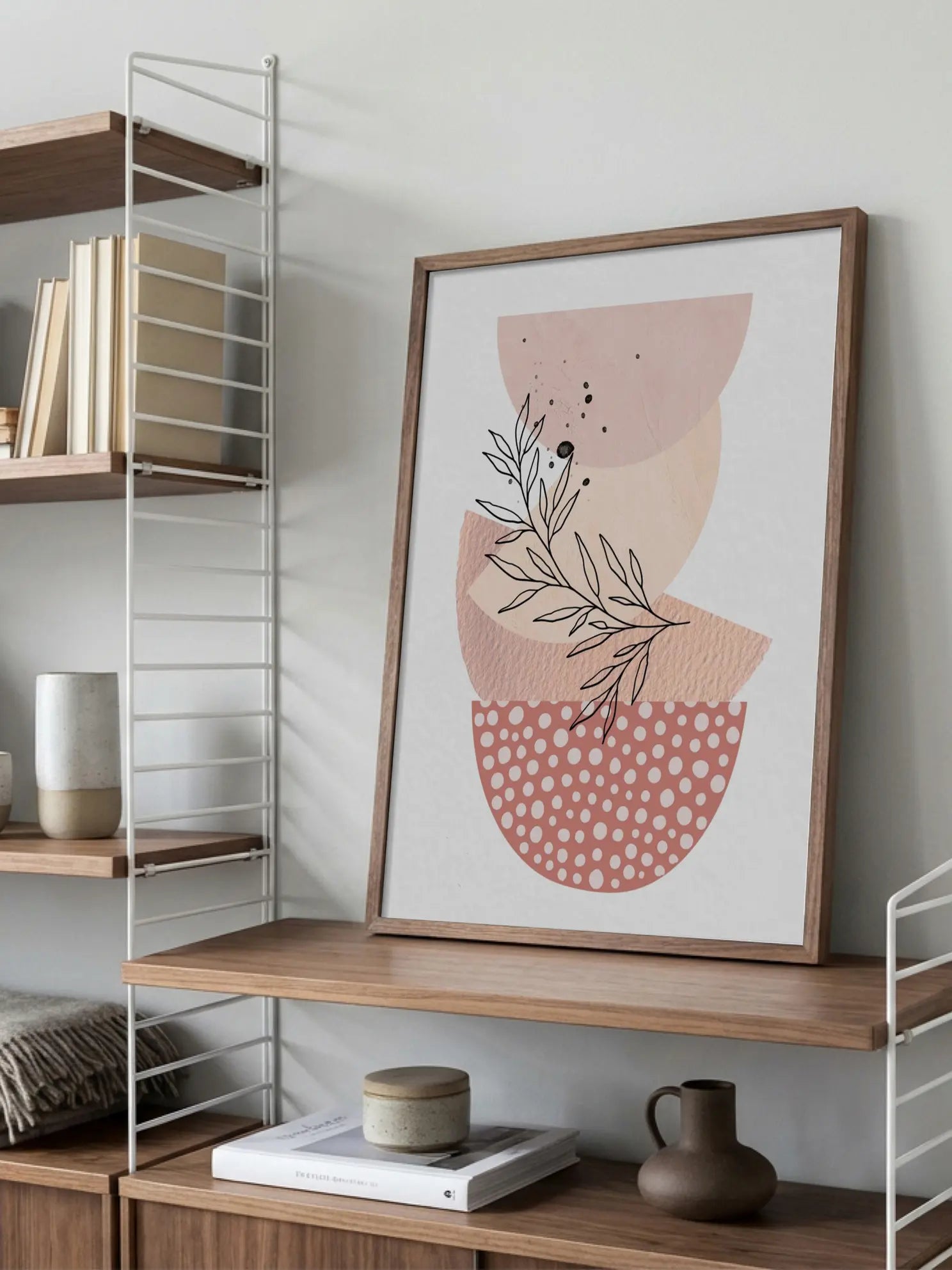 Boho in Pink No1 Poster
