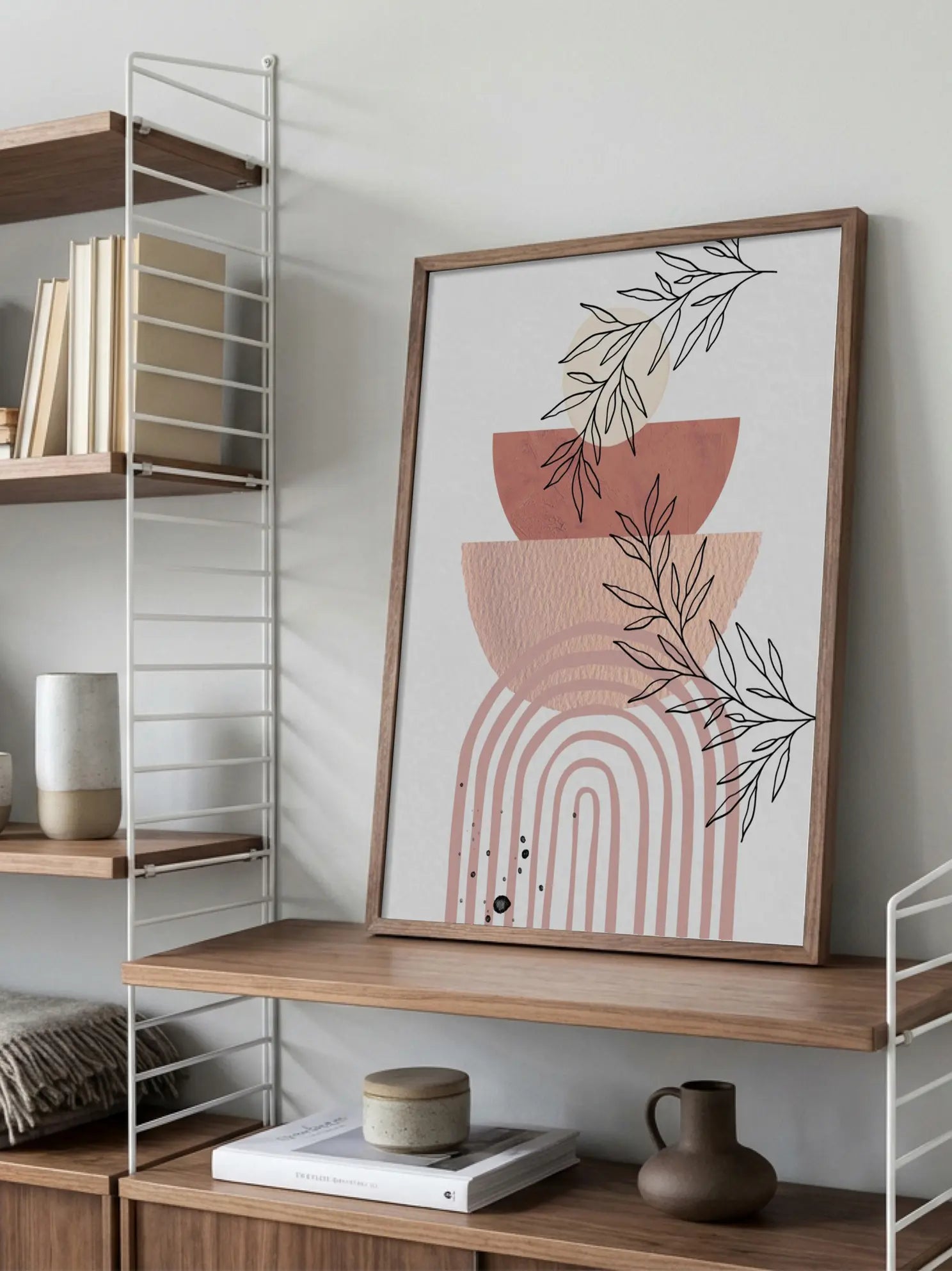 Boho in Pink No2 Poster
