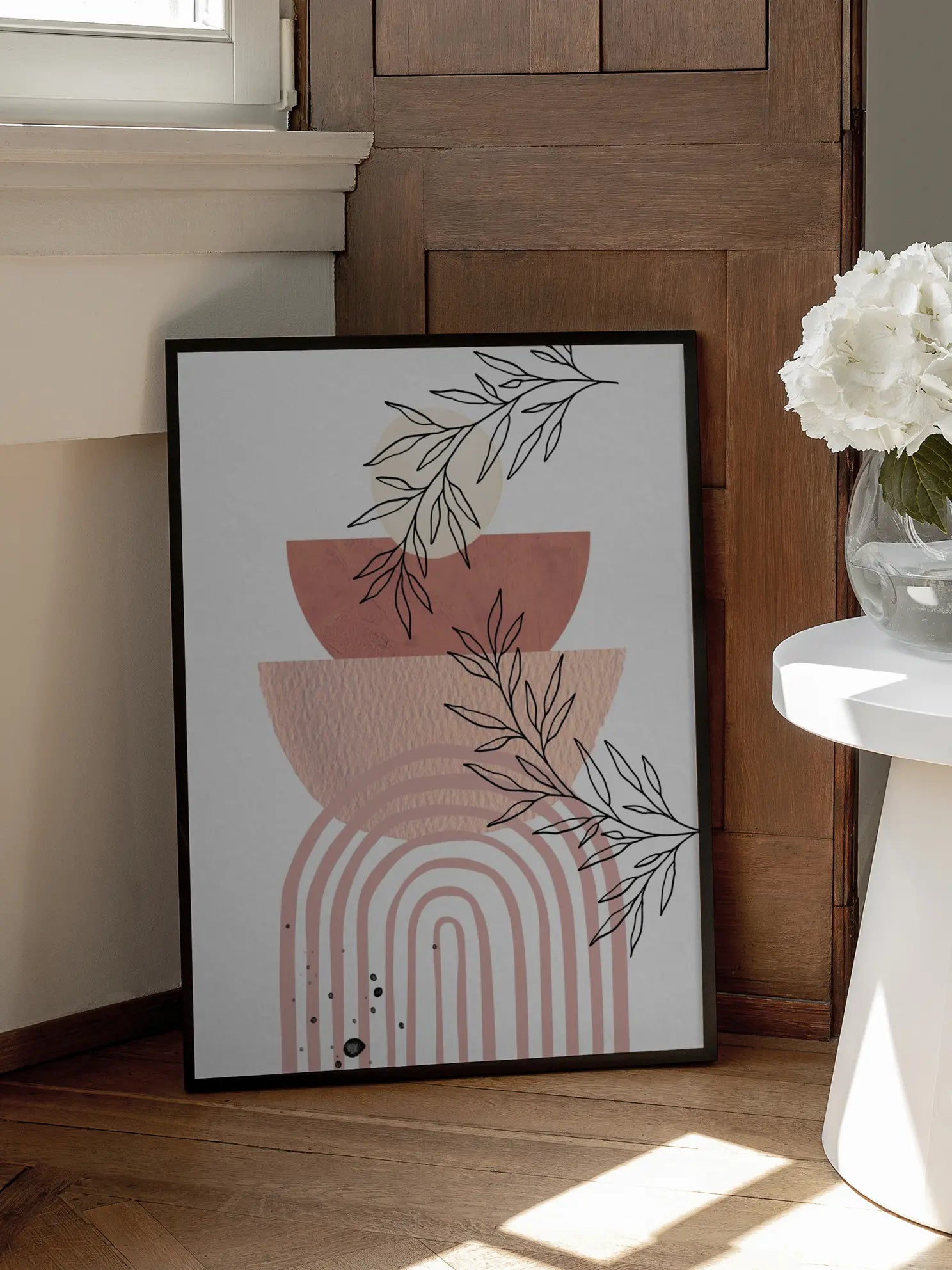 Boho in Pink No2 Poster