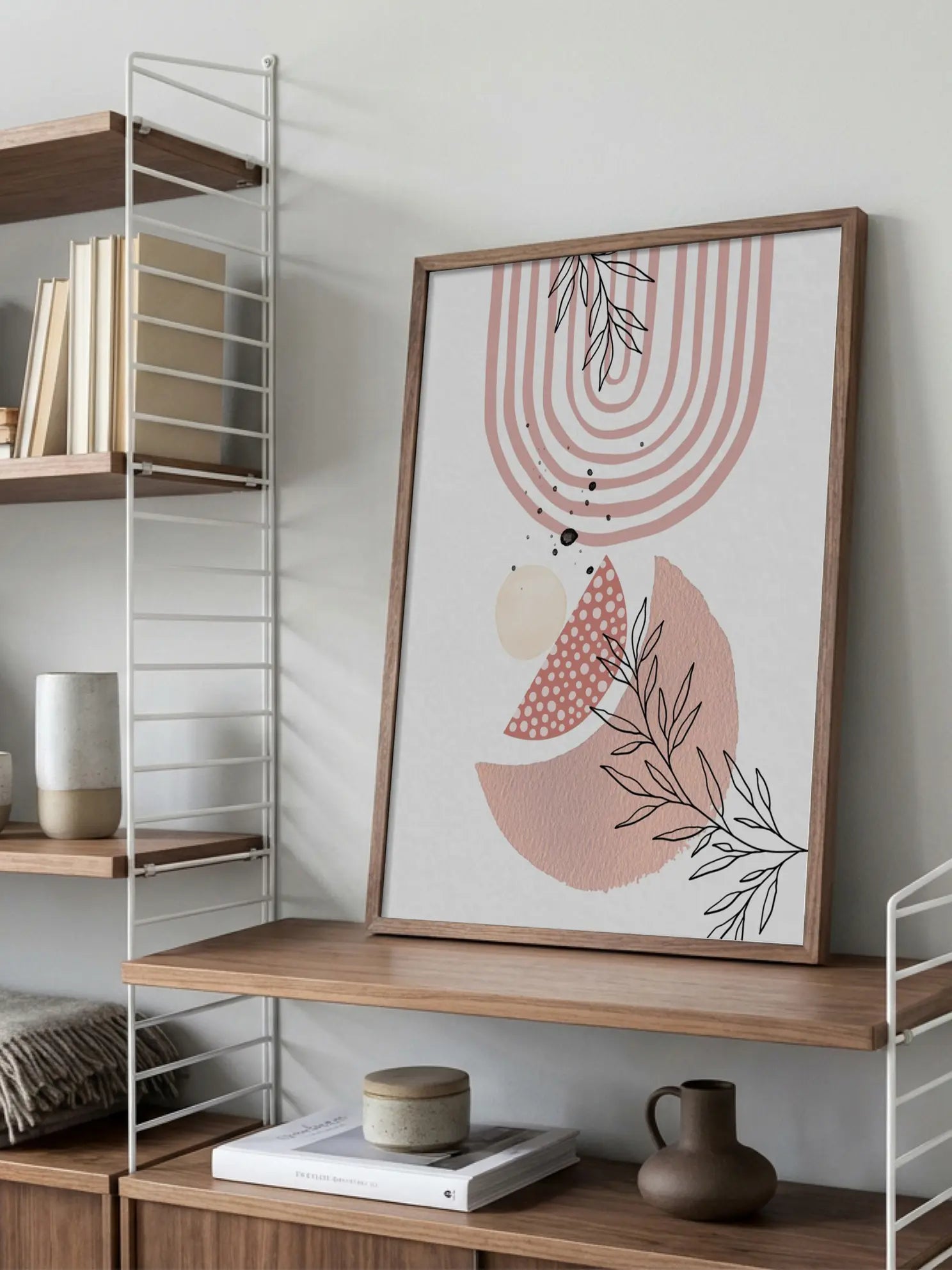 Boho in Pink No3 Poster