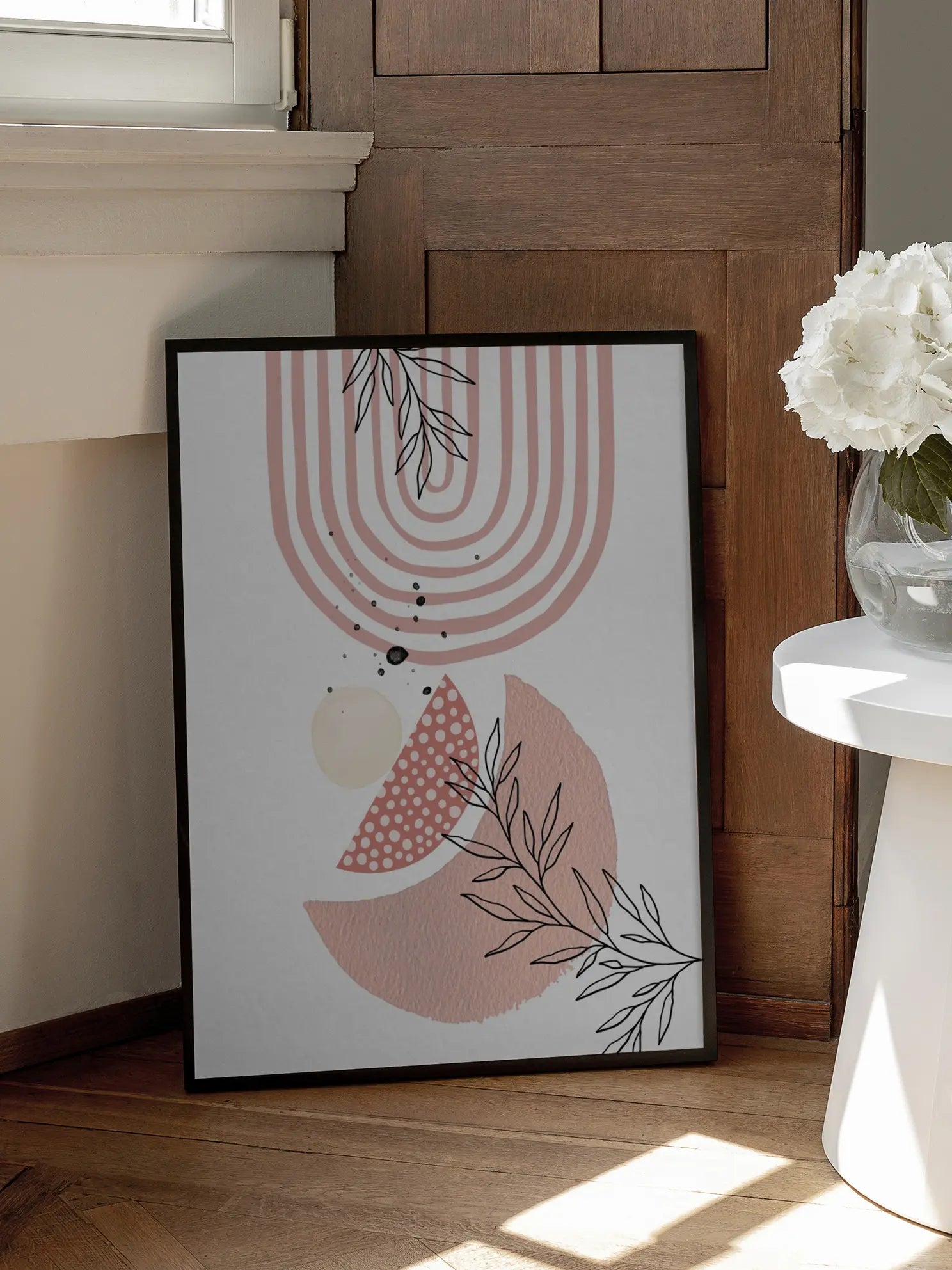 Boho in Pink No3 Poster