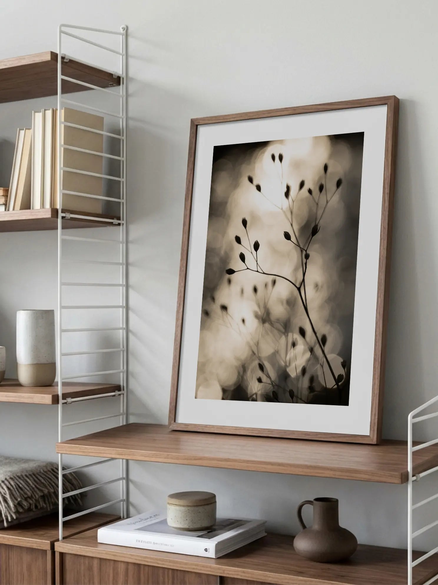Bokeh Plant Poster