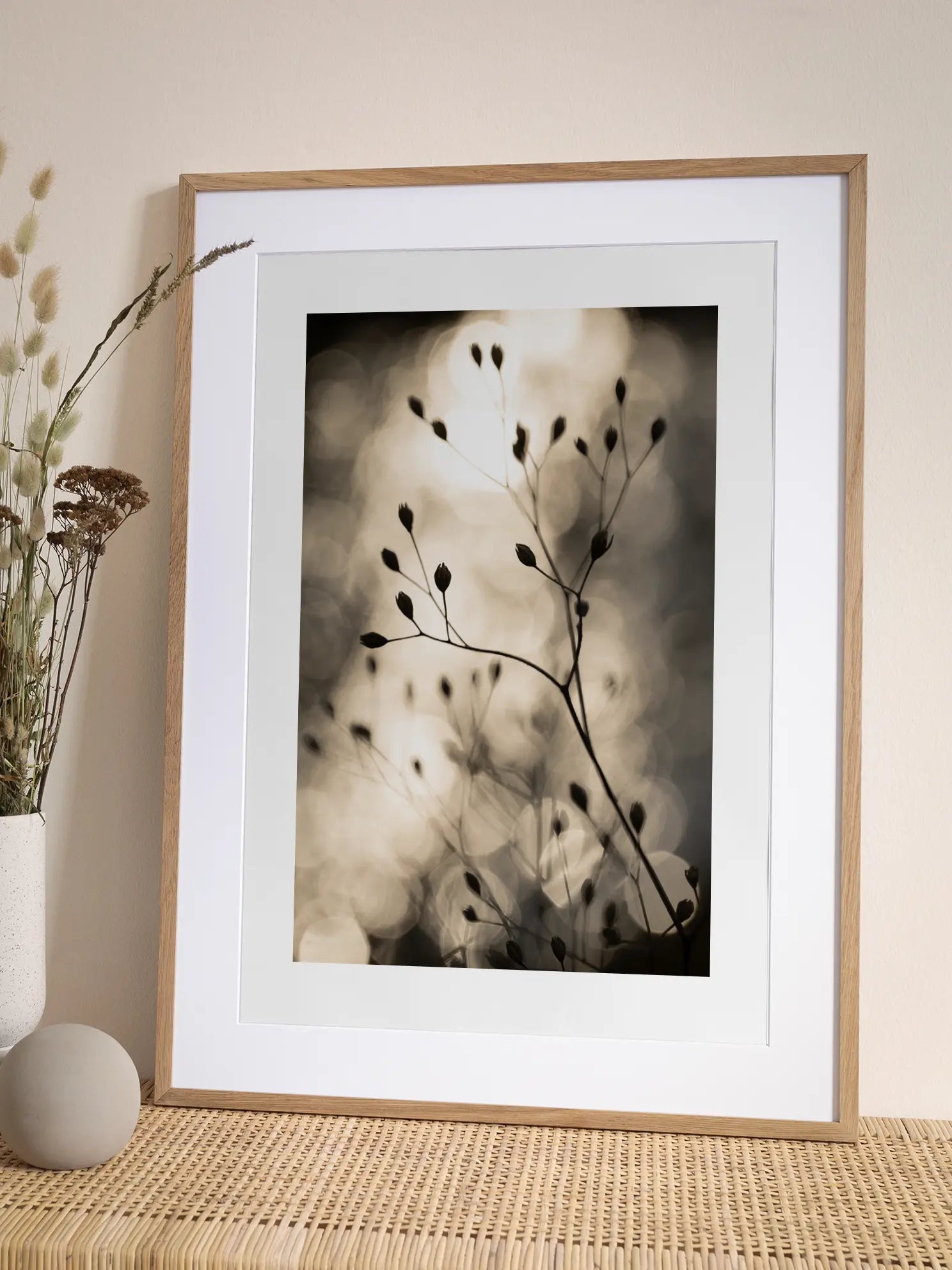 Bokeh Plant Poster