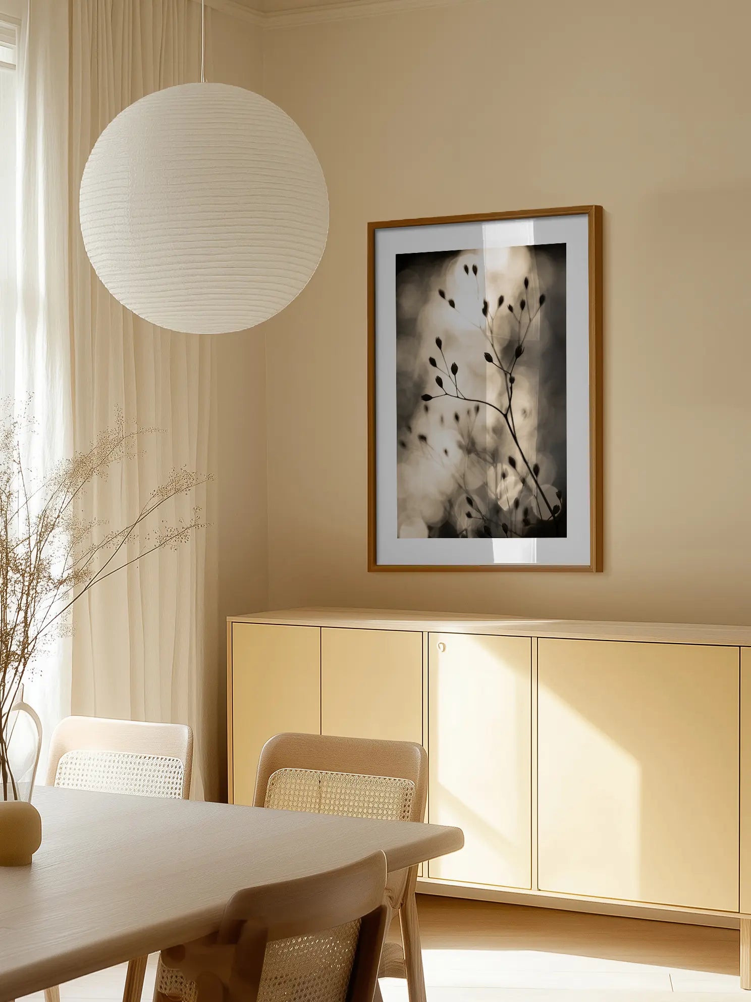 Bokeh Plant Poster