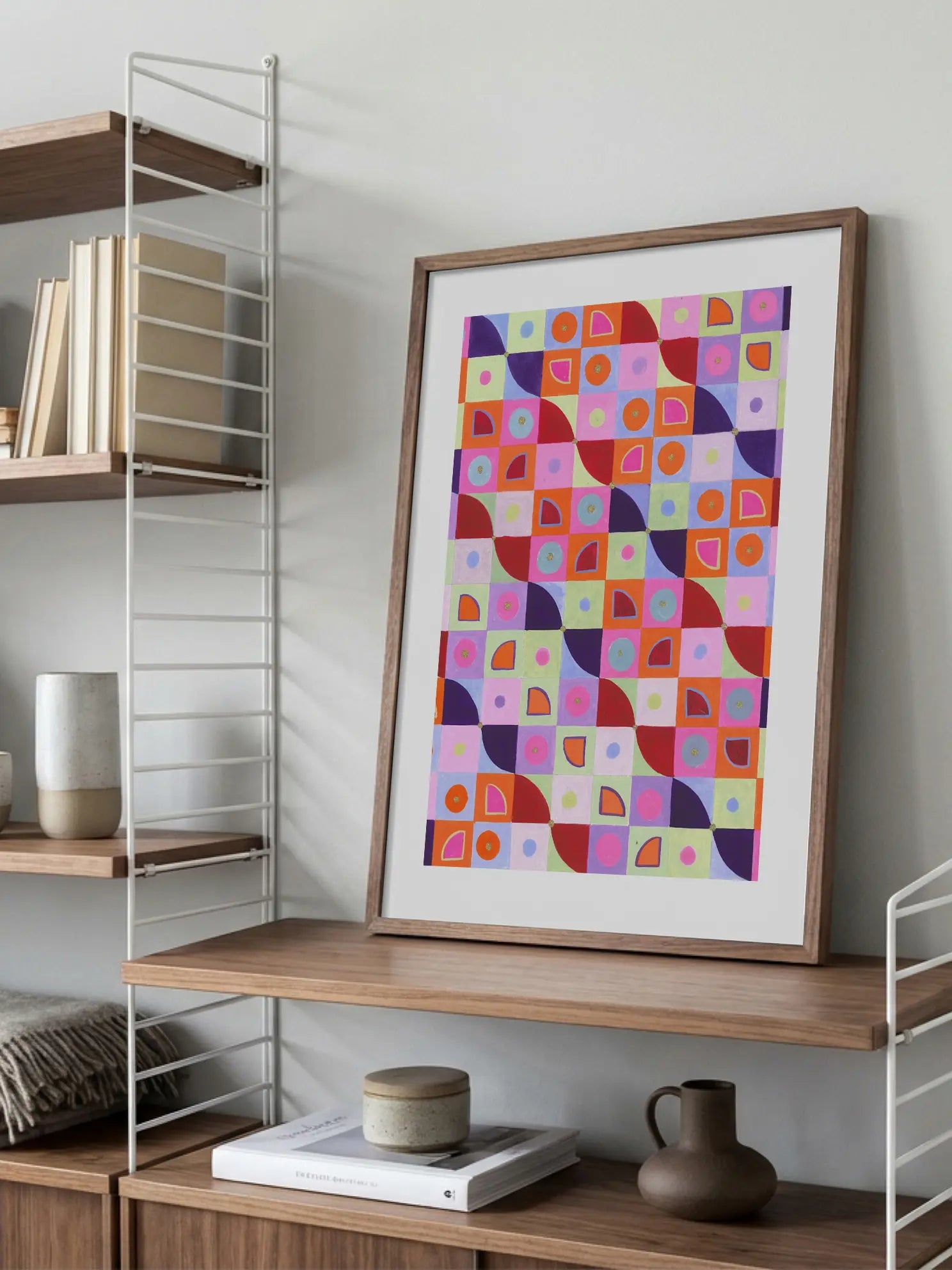 Bold Geometry Poster