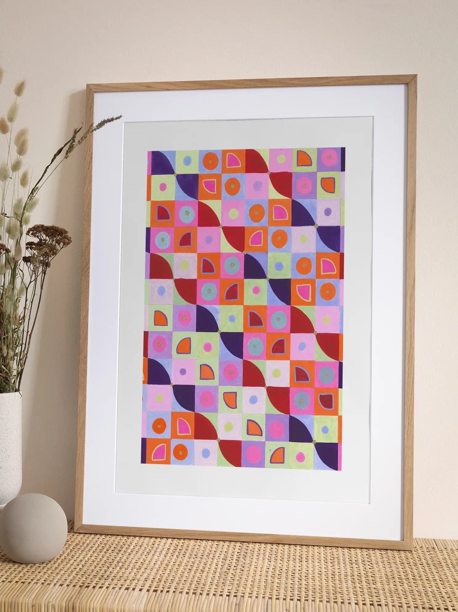 Bold Geometry Poster