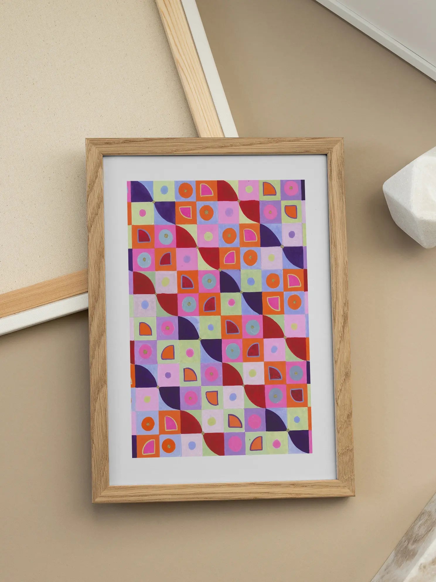 Bold Geometry Poster