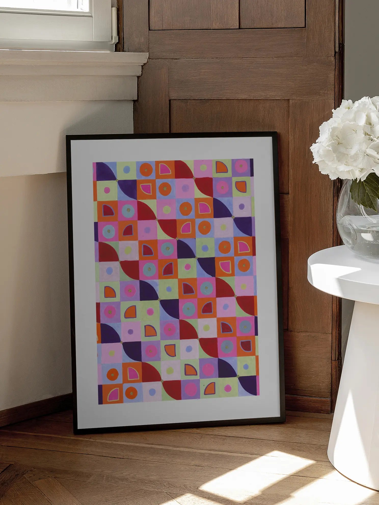 Bold Geometry Poster
